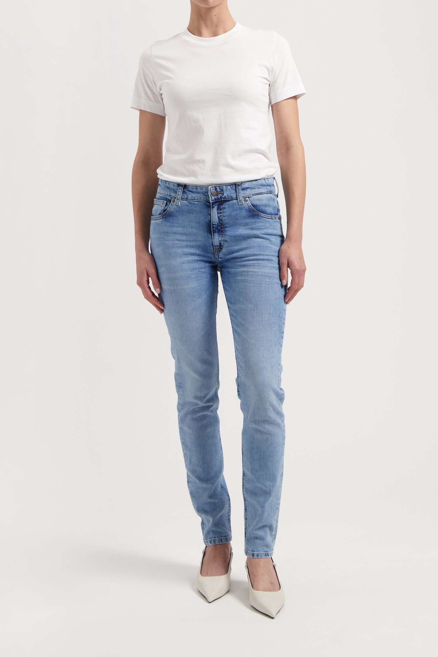 SKYLER MID SKINNY ORIGINAL STONE 1