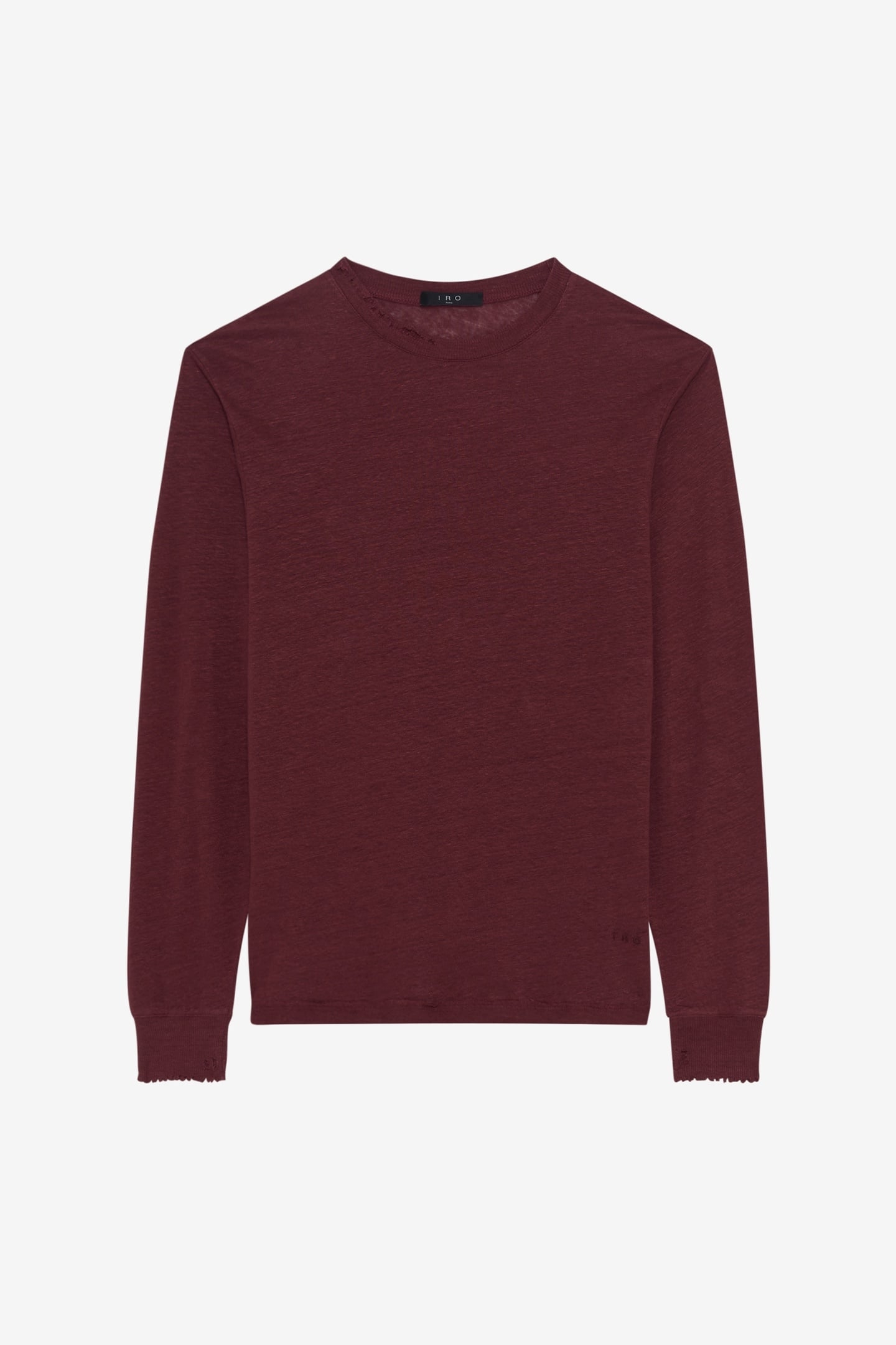 ARONA T-SHIRT BORDEAUX 4