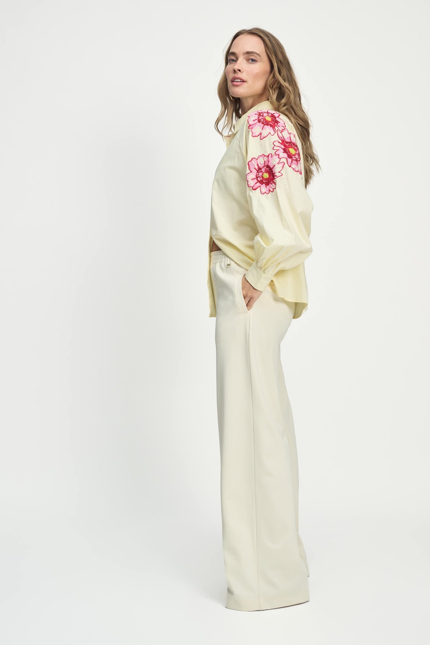 BLOUSE - LEXI BOUQUET CREAM WHITE 3