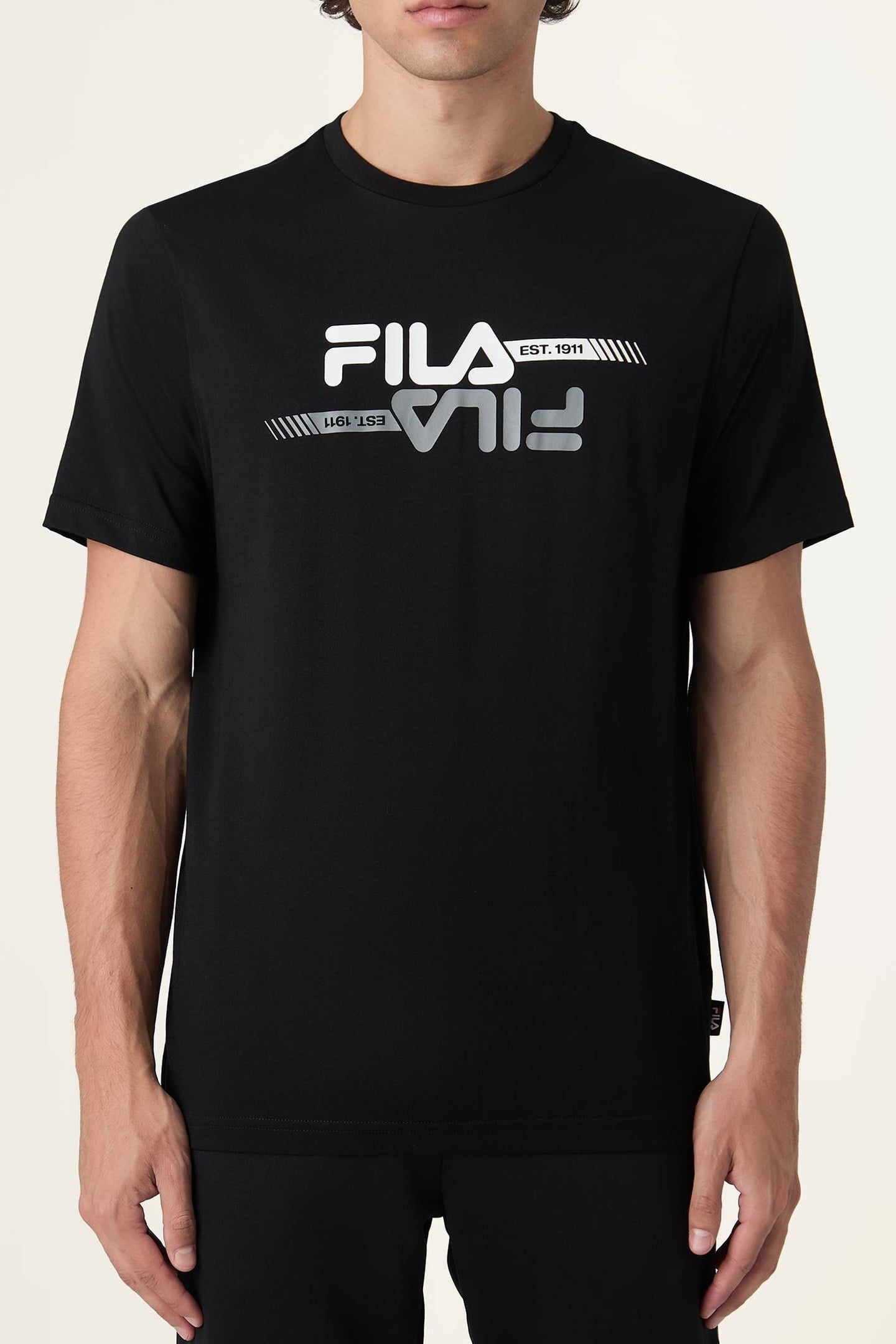 MANTA REGULAR GRAPHIC T-SHIRT BLACK 1