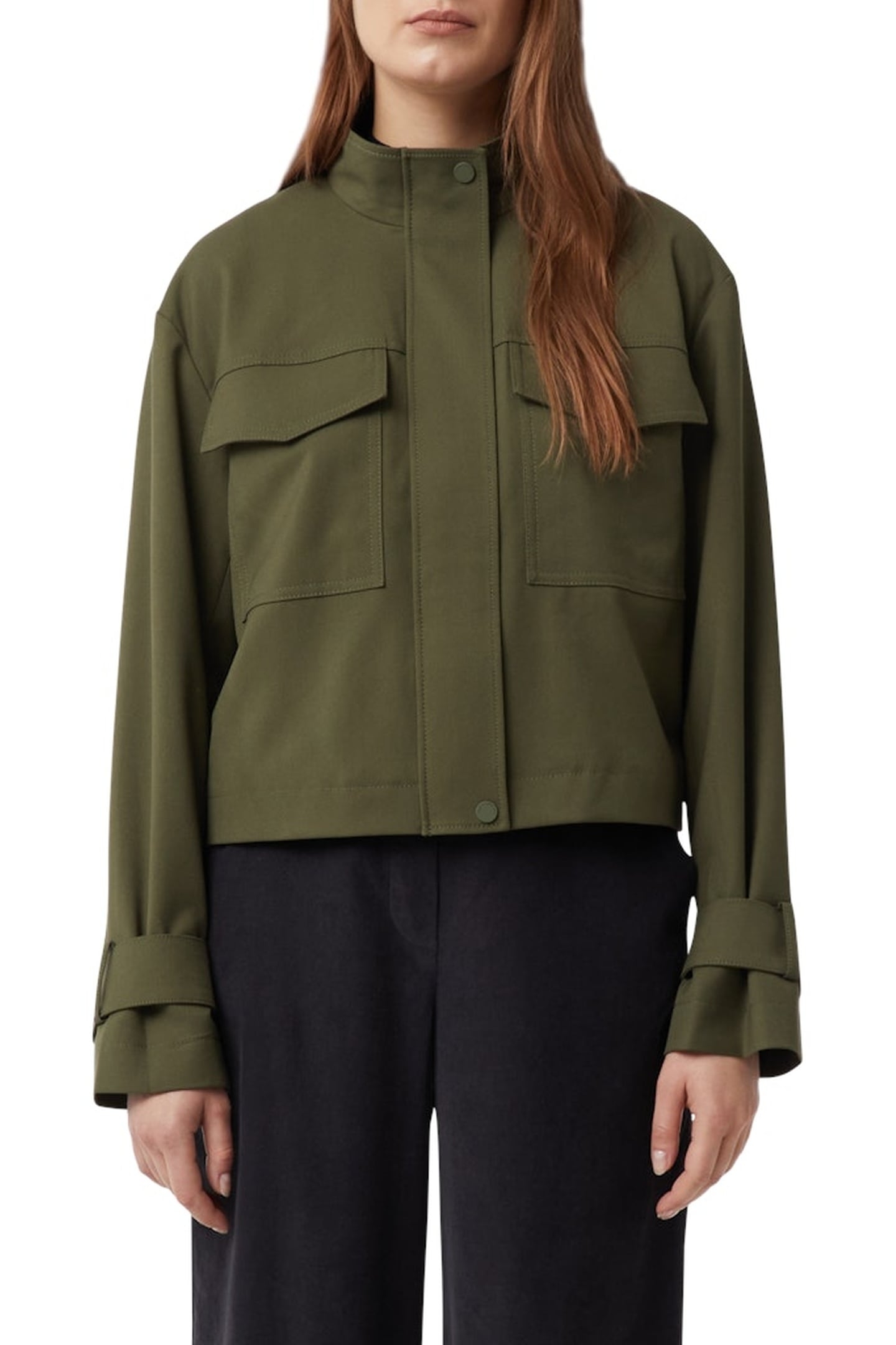 COMMA JACKETS INDOOR DARK GREEN 1