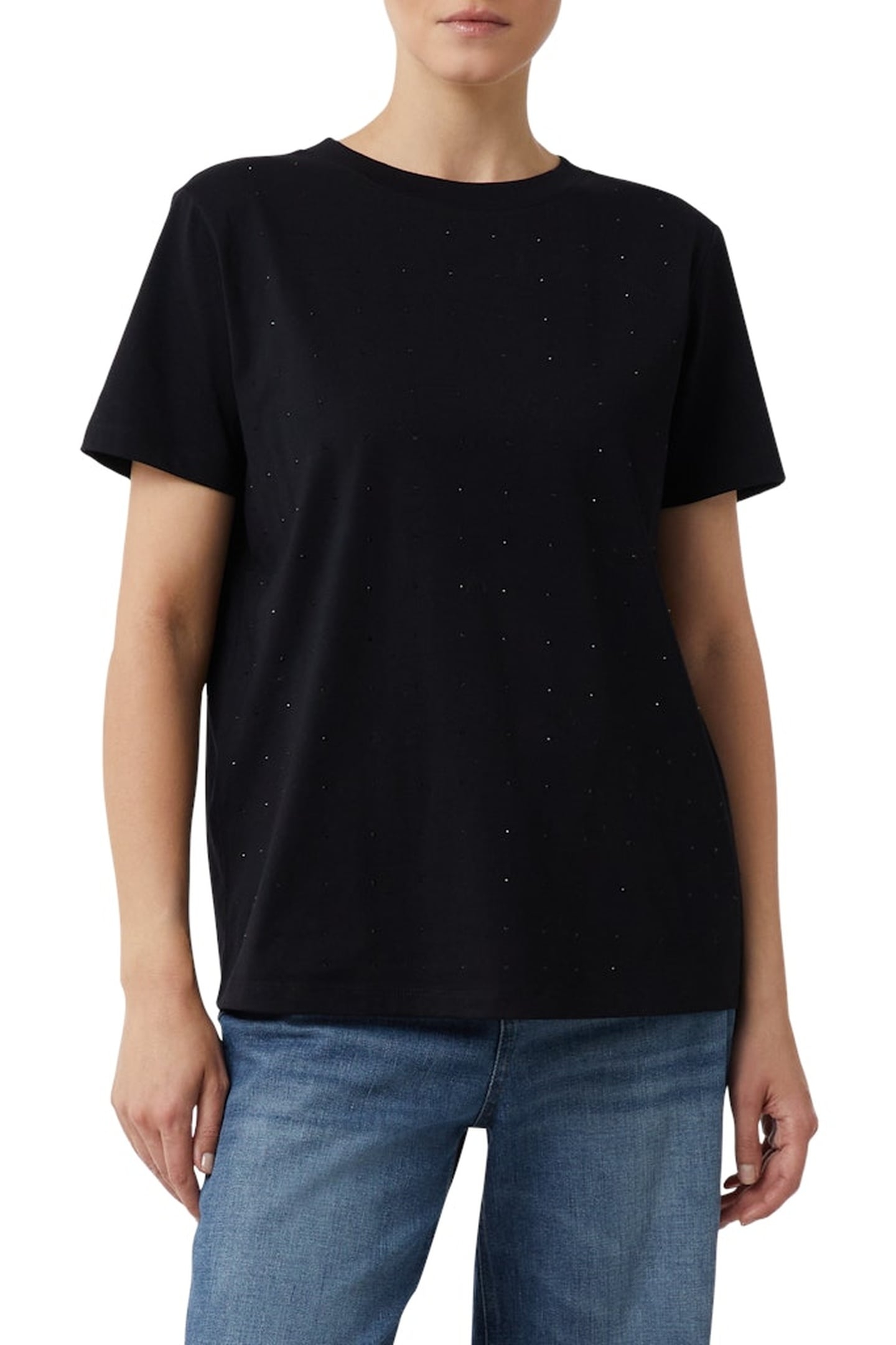 COMMA T-SHIRTS BLACK 1