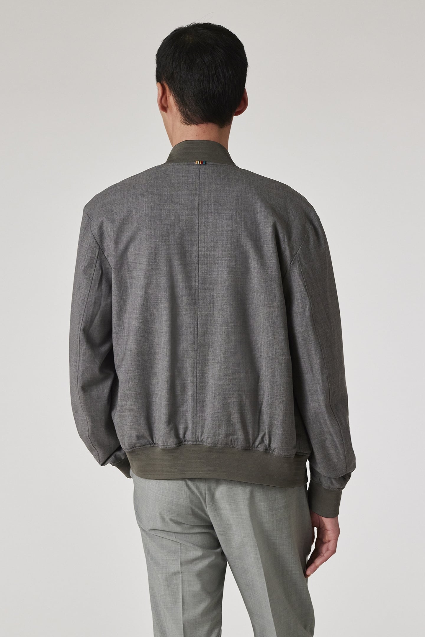 REVERSIBLE JACKET GREY MELANGE 5