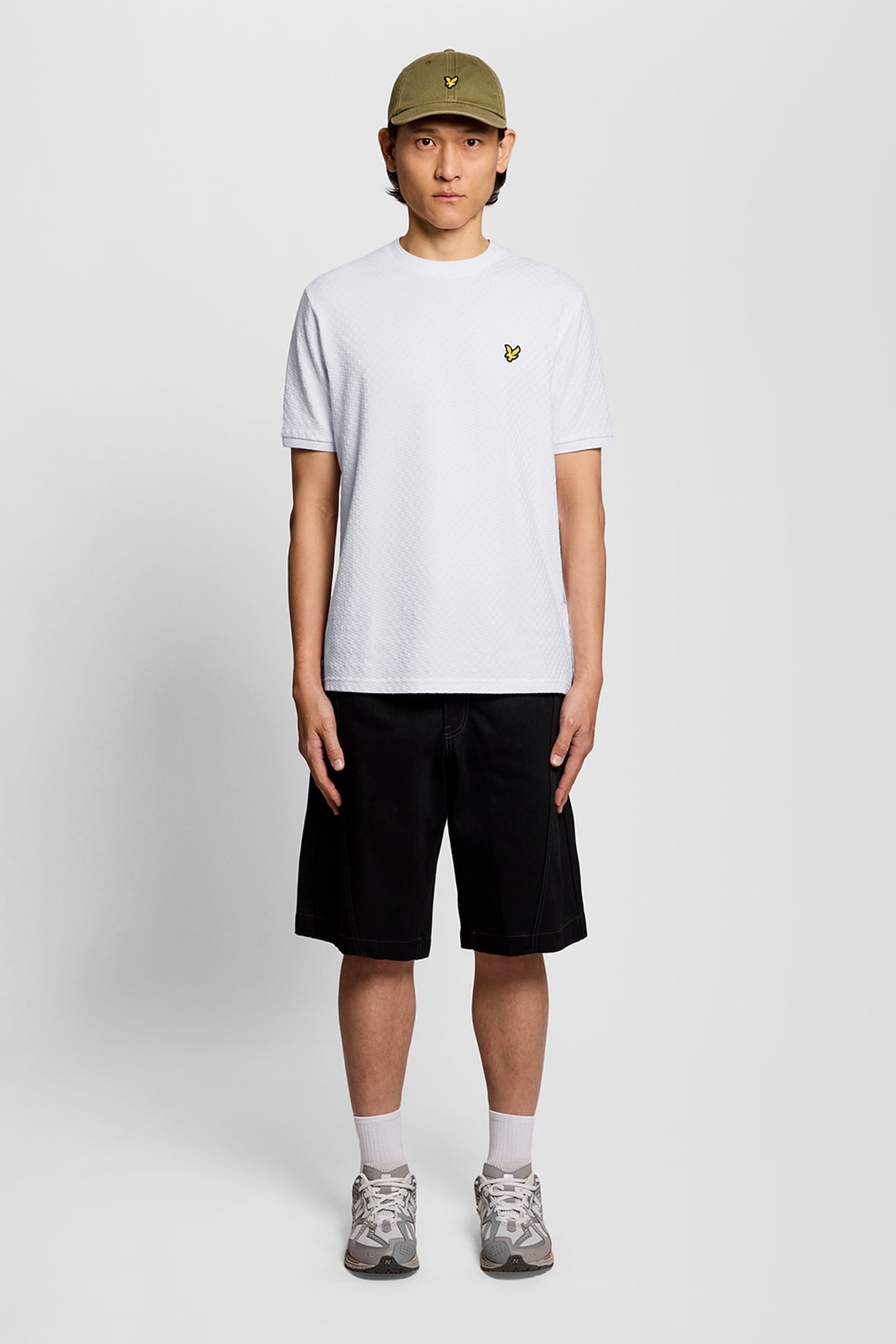 FOOTBALL JACQUARD T-SHIRT WHITE 1