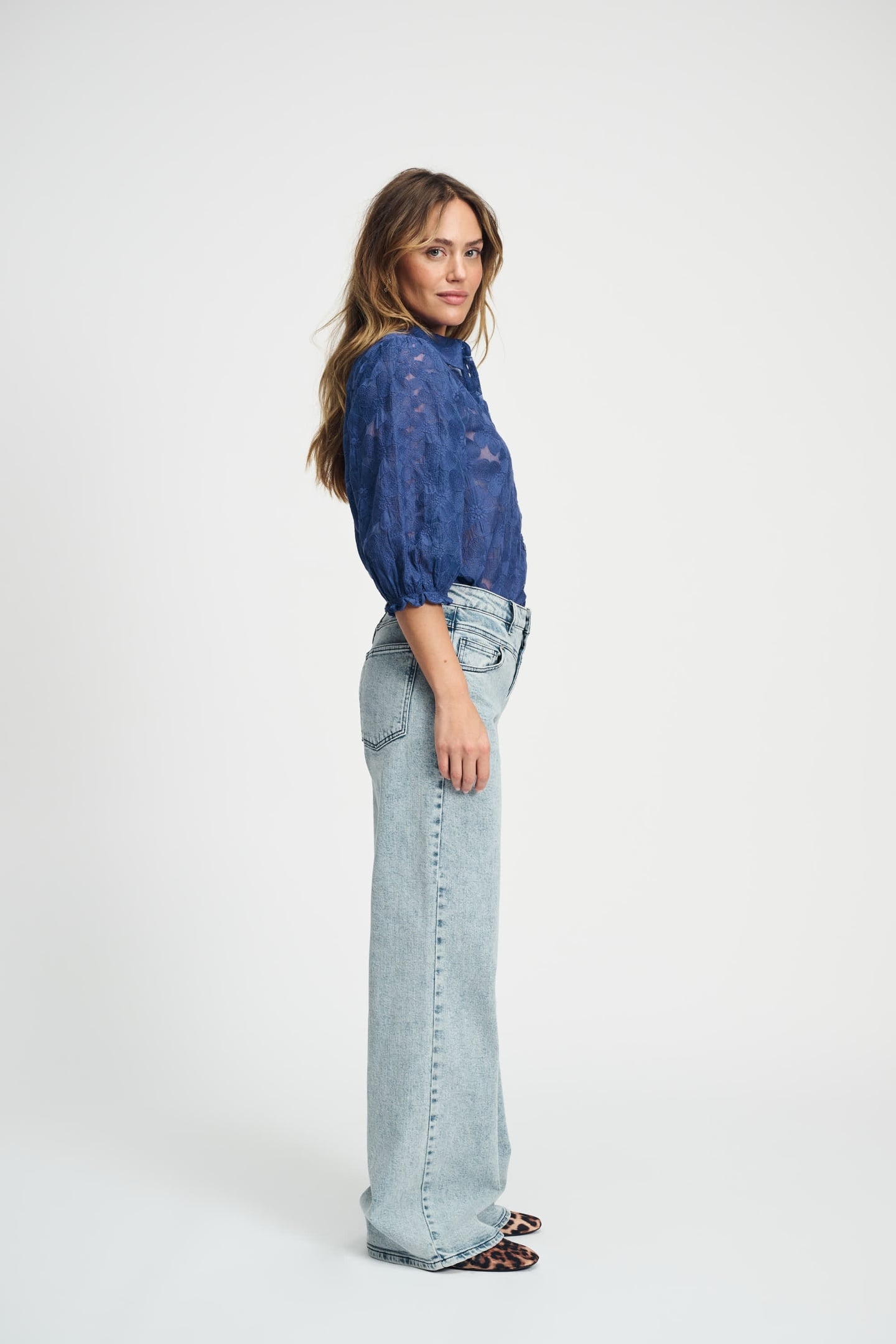 BLOUSE - SAPPHIRE BLUE 2