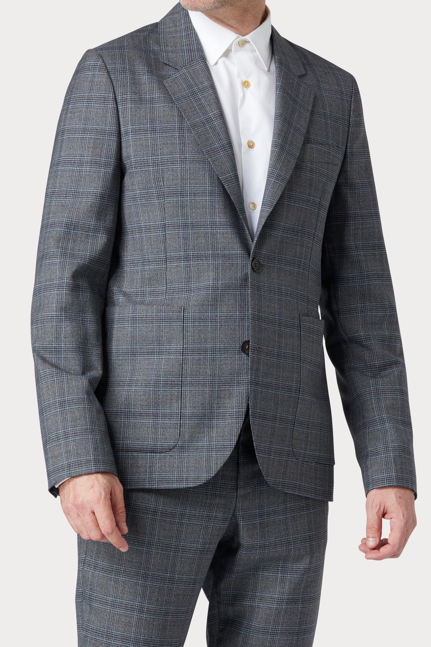 JACKET UNLINED GREY MELANGE 2