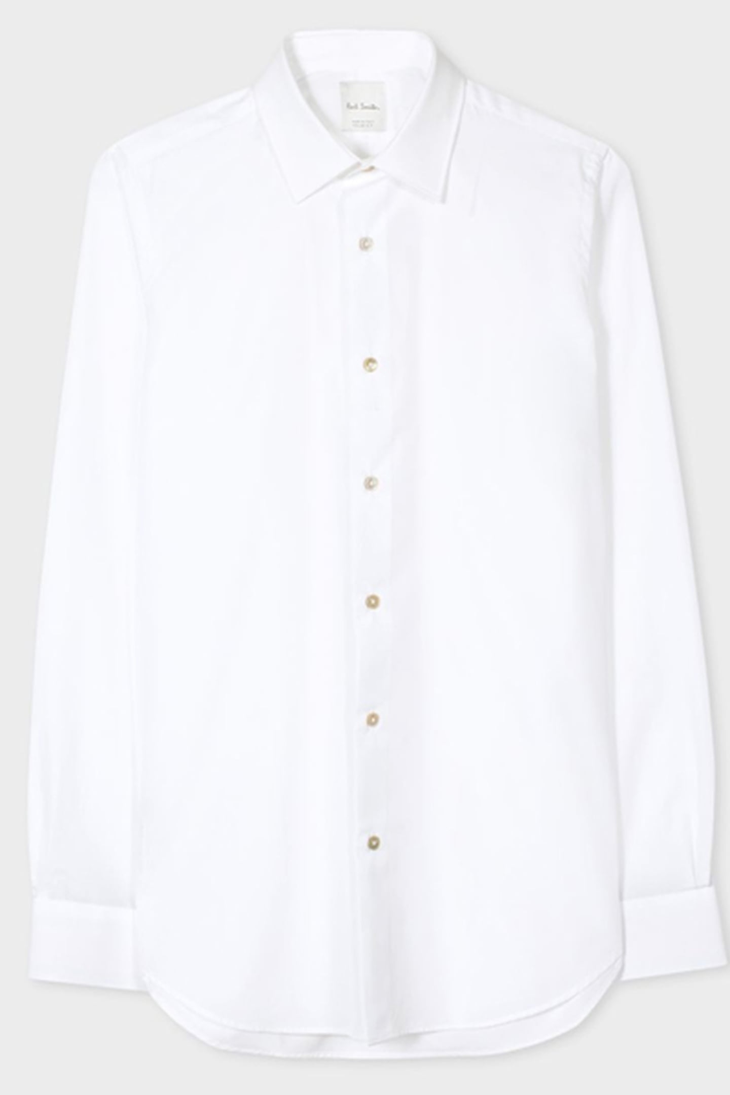 GENTS S/C TAILORED SHIRT WHITE 6