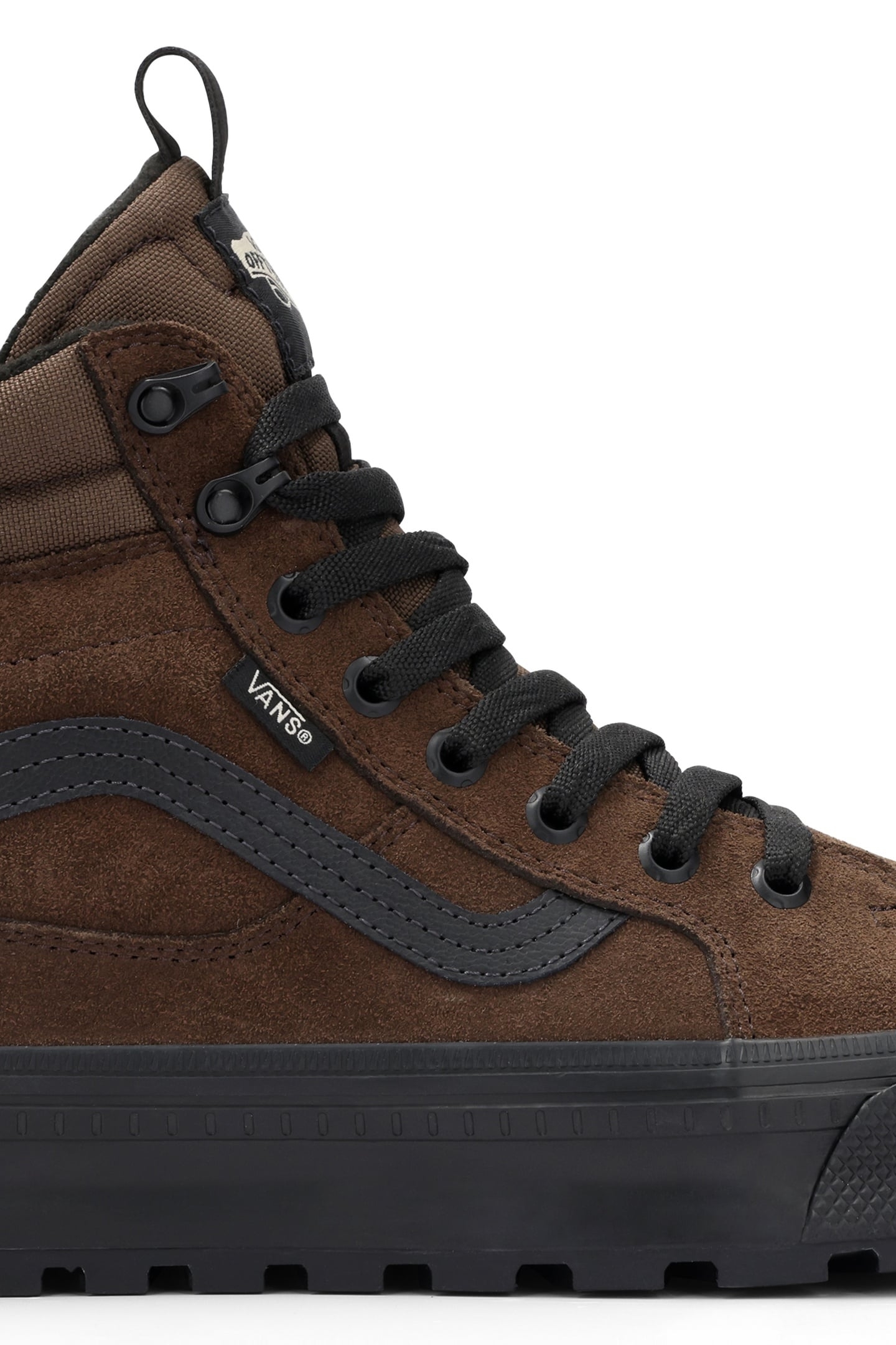 UNISEX SK8-HI WATERPROOF INSULATED BROWN/BLACK 5