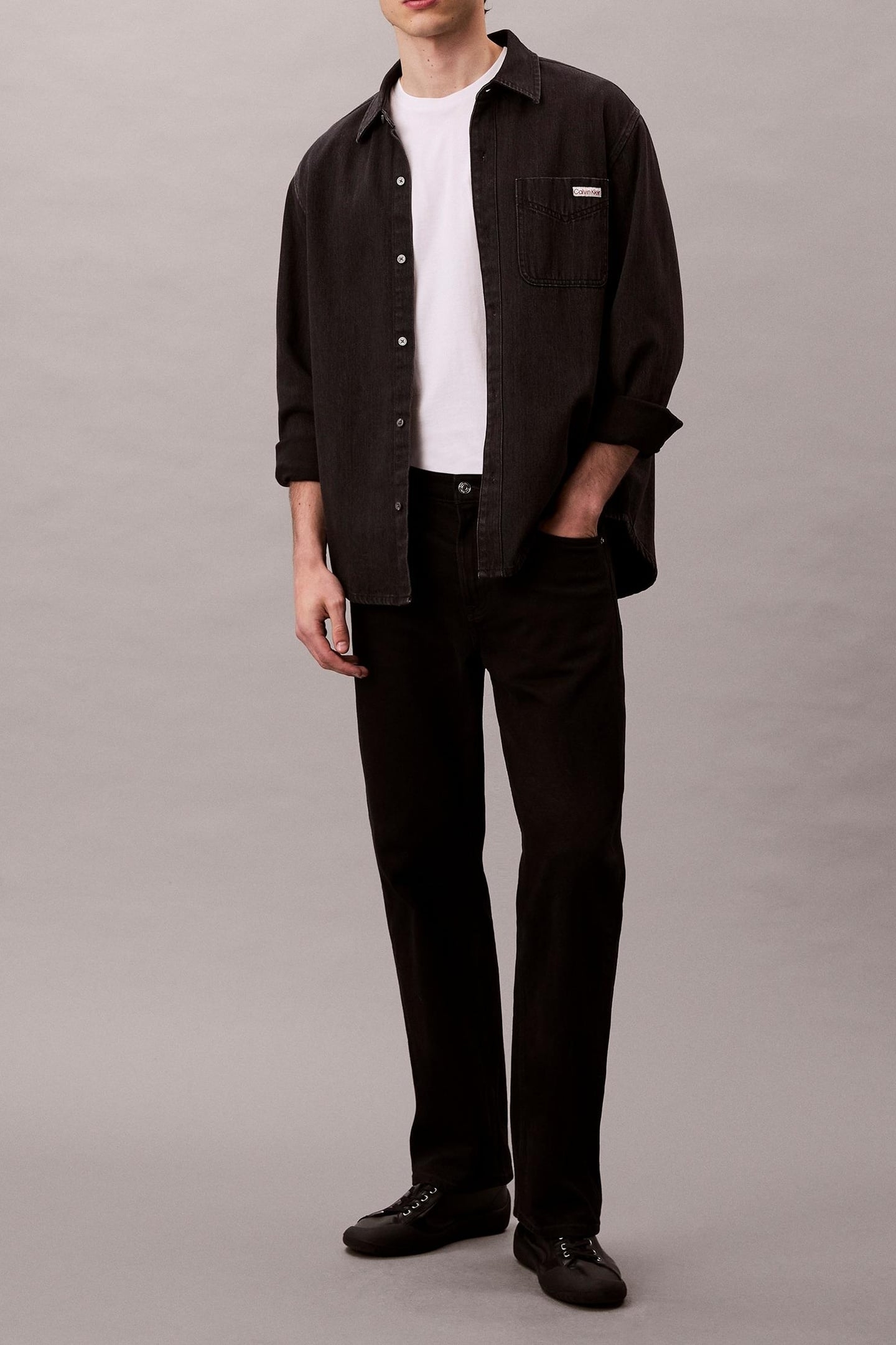 CLASSIC 205 DENIM SHIRT 205 BLACK 5