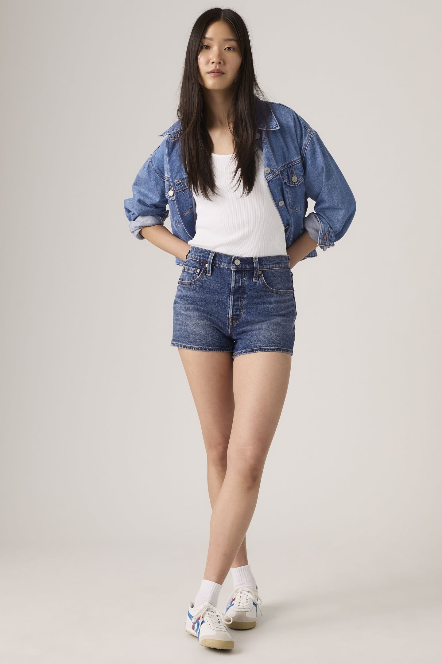 501® ORIGINAL SHORTS BLUE 2