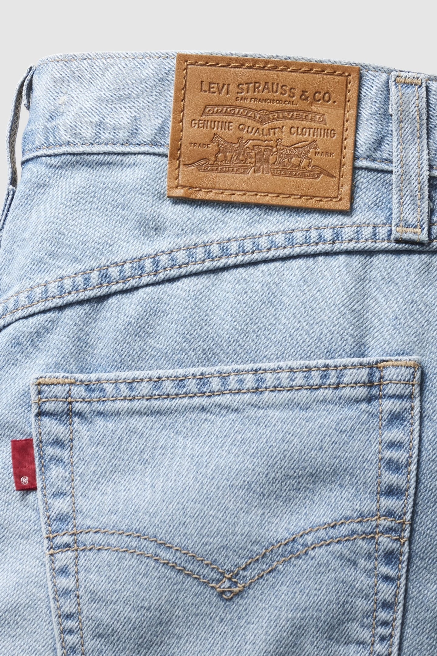 80'S MOM SHORTS BLUE 7