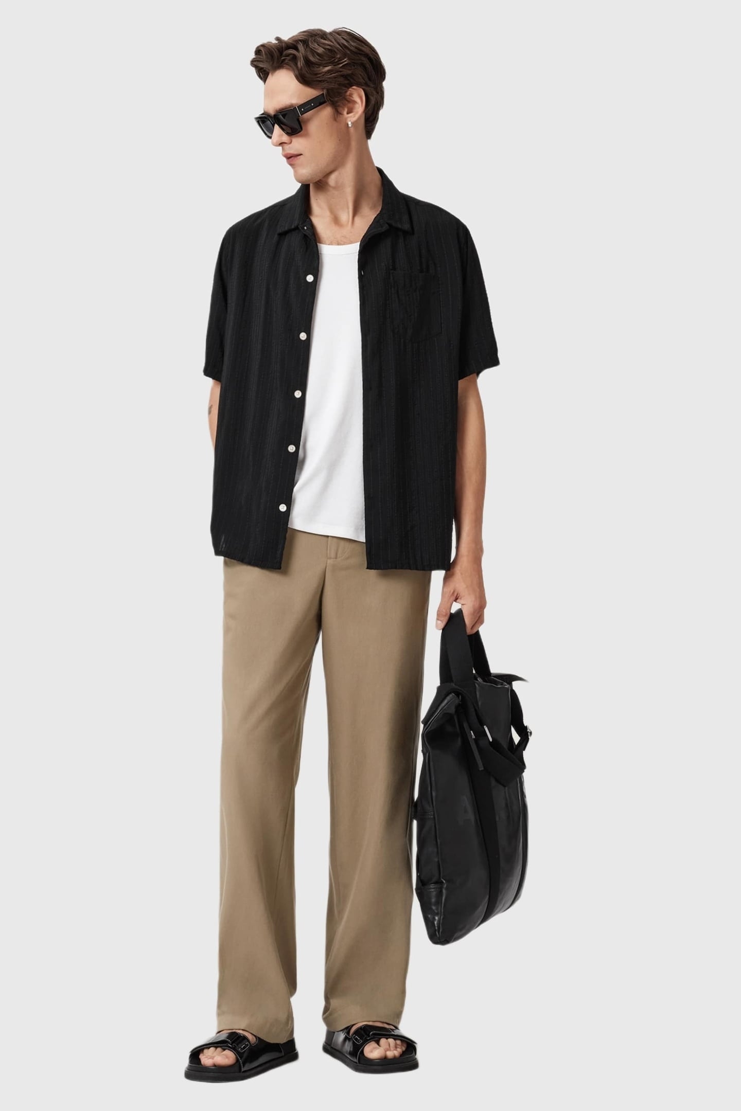 MORI TROUSER ASH BROWN 1