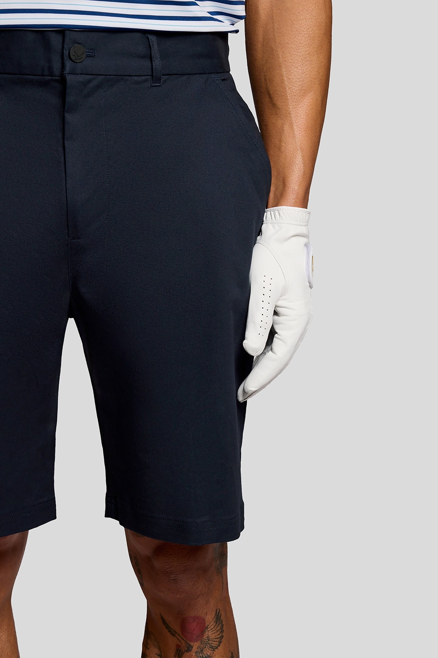 COURSE STRETCH CHINO SHORTS DARK NAVY 5