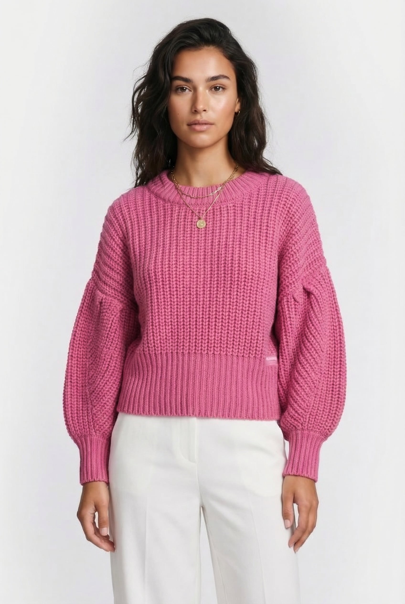 MICHELLE FLAT KNIT FANCY FUCHSIA 1