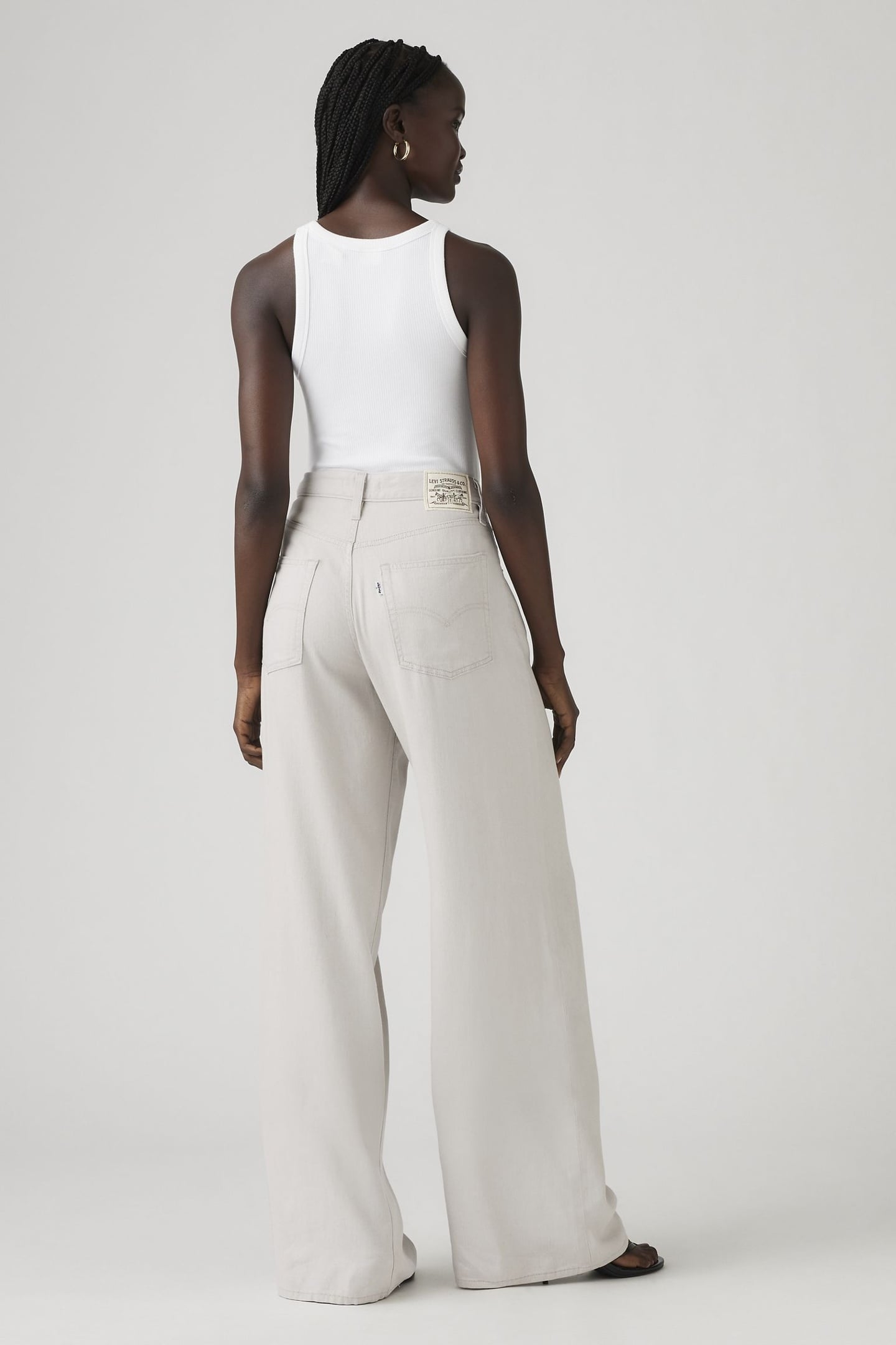 XL STRAIGHT JEANS GREY 5