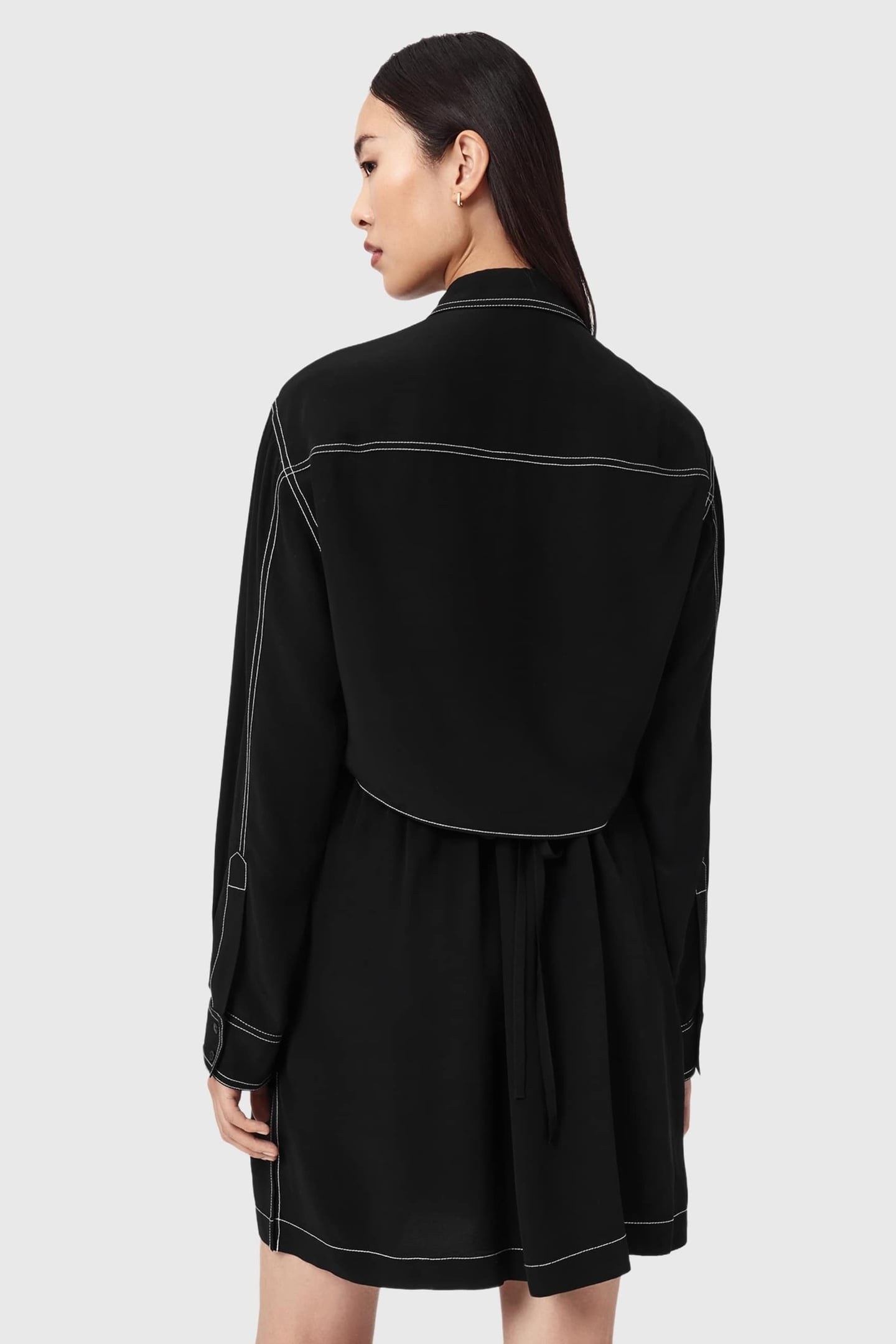 TALA SHIRT DRESS BLACK 4