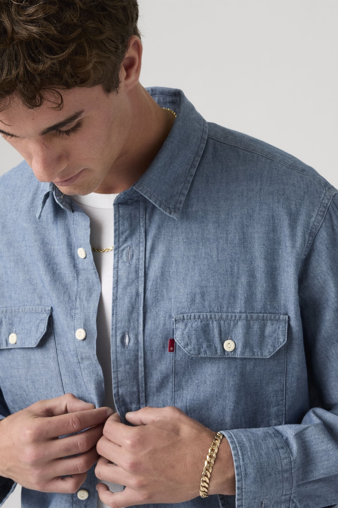 CLASSIC WORKER OVERSHIRT BLUE 8