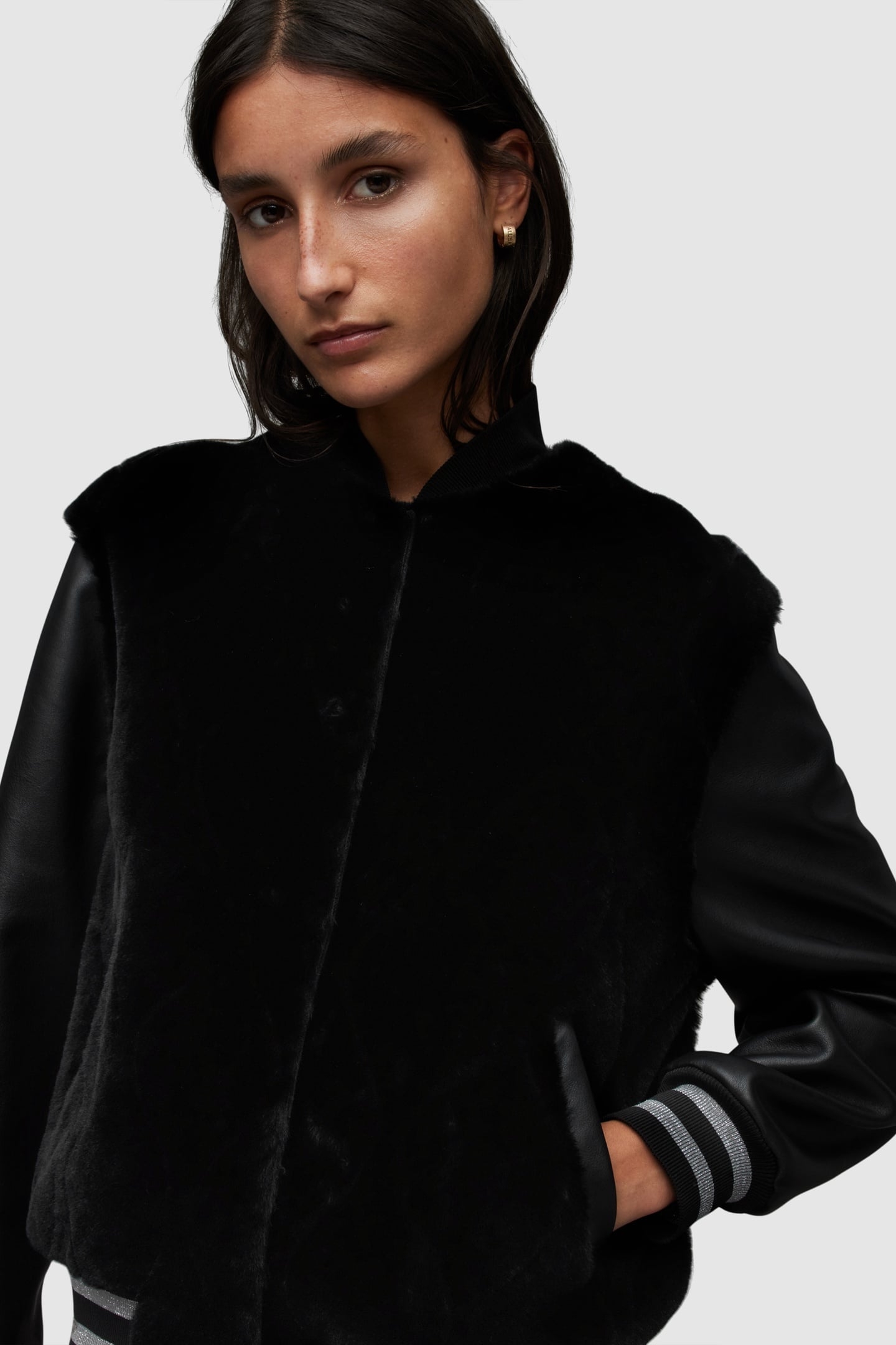 MARGOT BASEBALL JKT BLACK 8