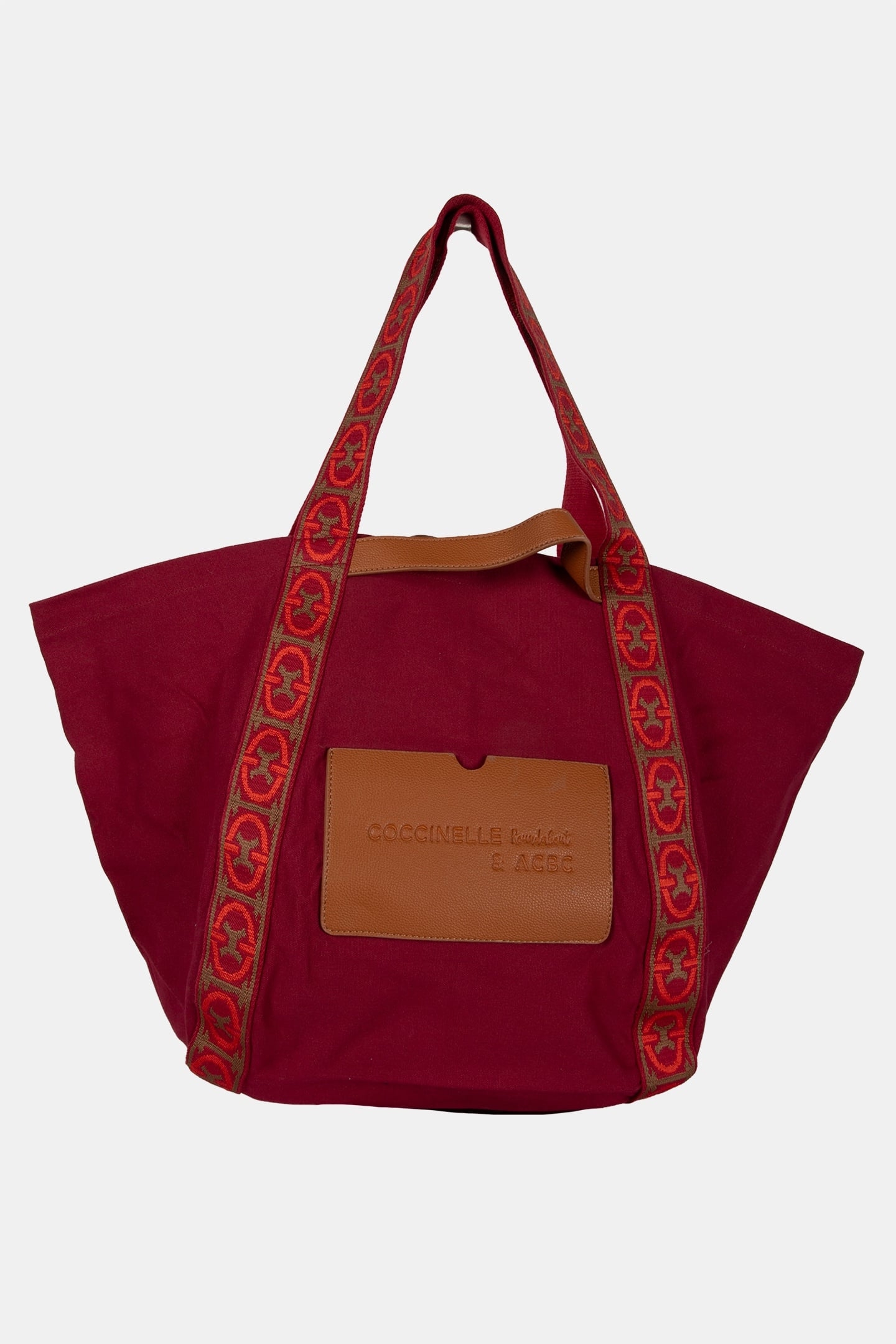 LARGE TOTE BAG IN RED 2