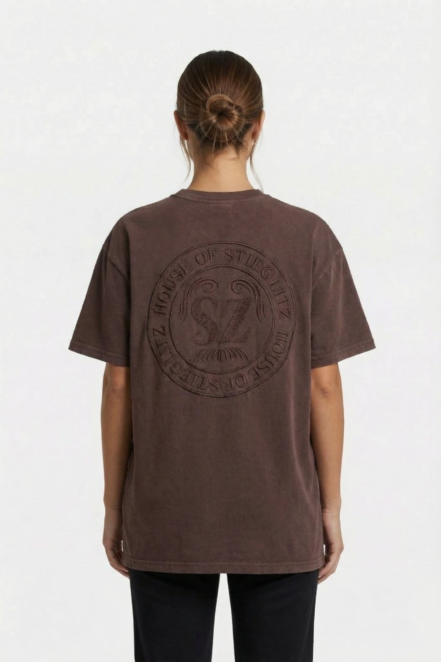 HOUSE OF STIEGLITZ T-SHIRT BROWN 2