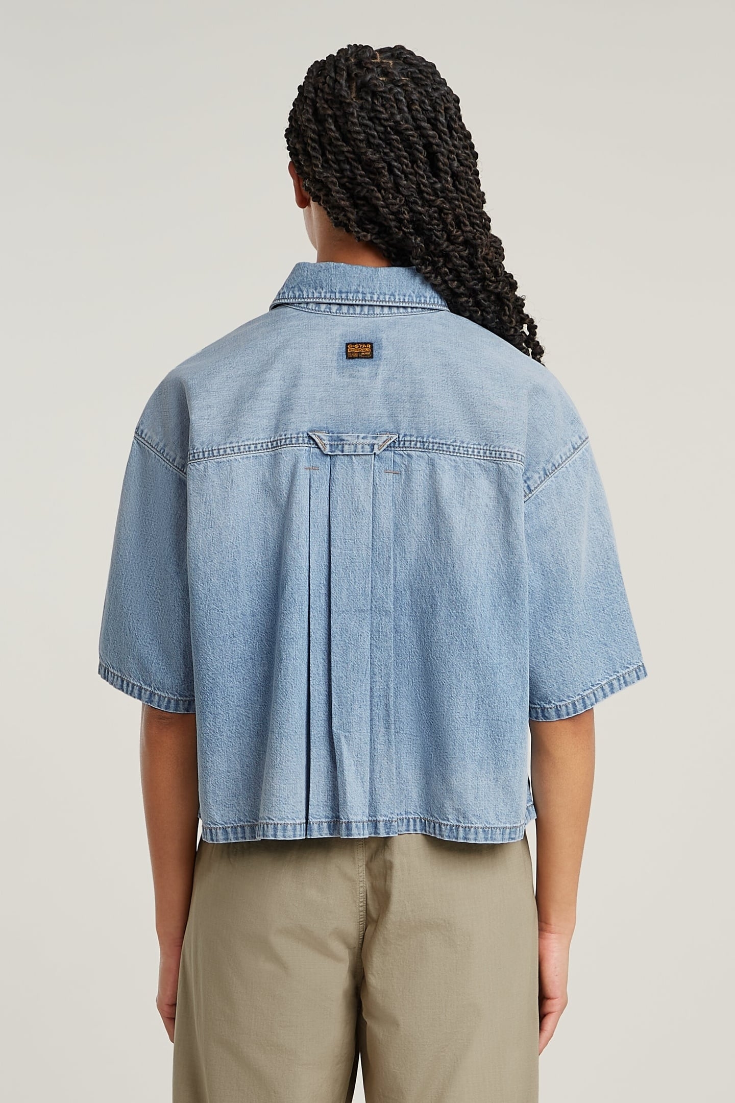 REMIX SHIRT S\S SUN FADED BLUE MIST 3