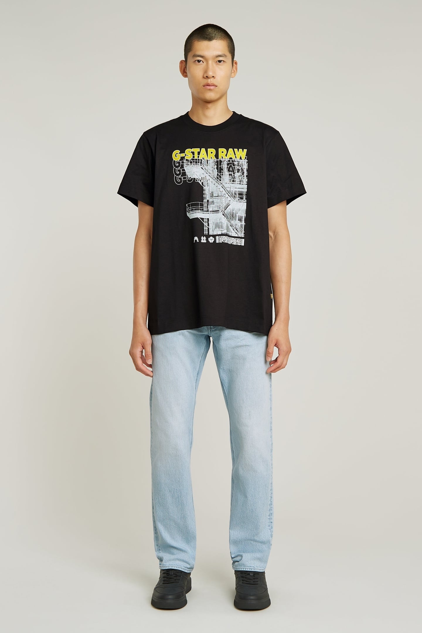 MOSA STRAIGHT JEANS SUN FADED BLUE VAPOUR 1