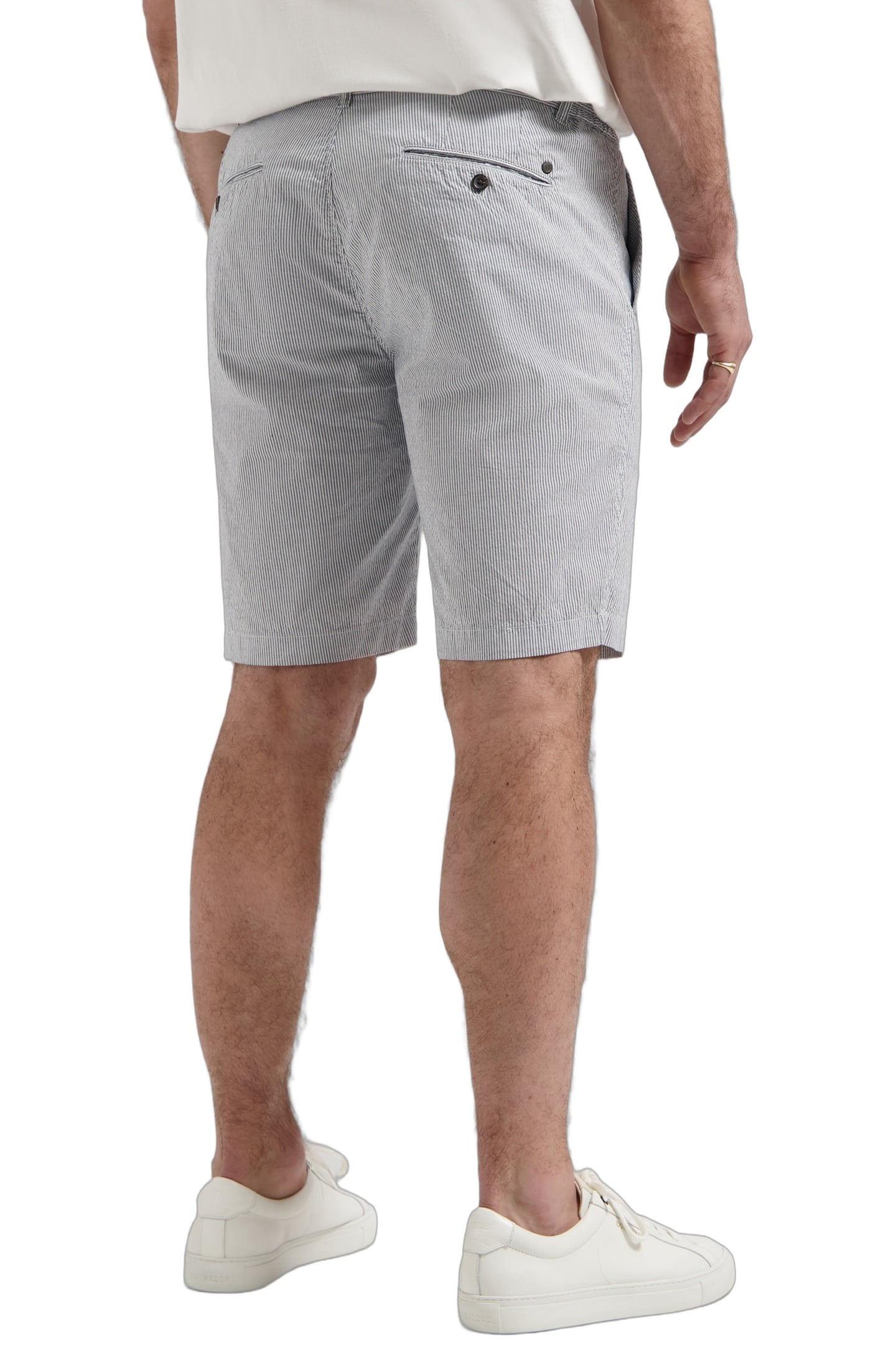 DS_LANCASTER STRIPE SHORTS DK. NAVY 5