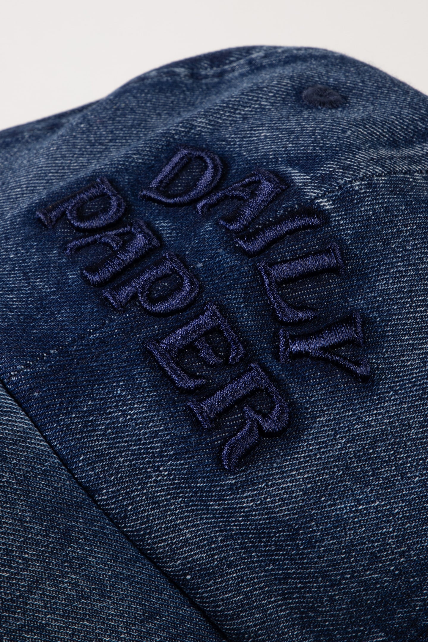 DIAS ARCH STACK DENIM CAP BLEACHED DENIM BLUE 4