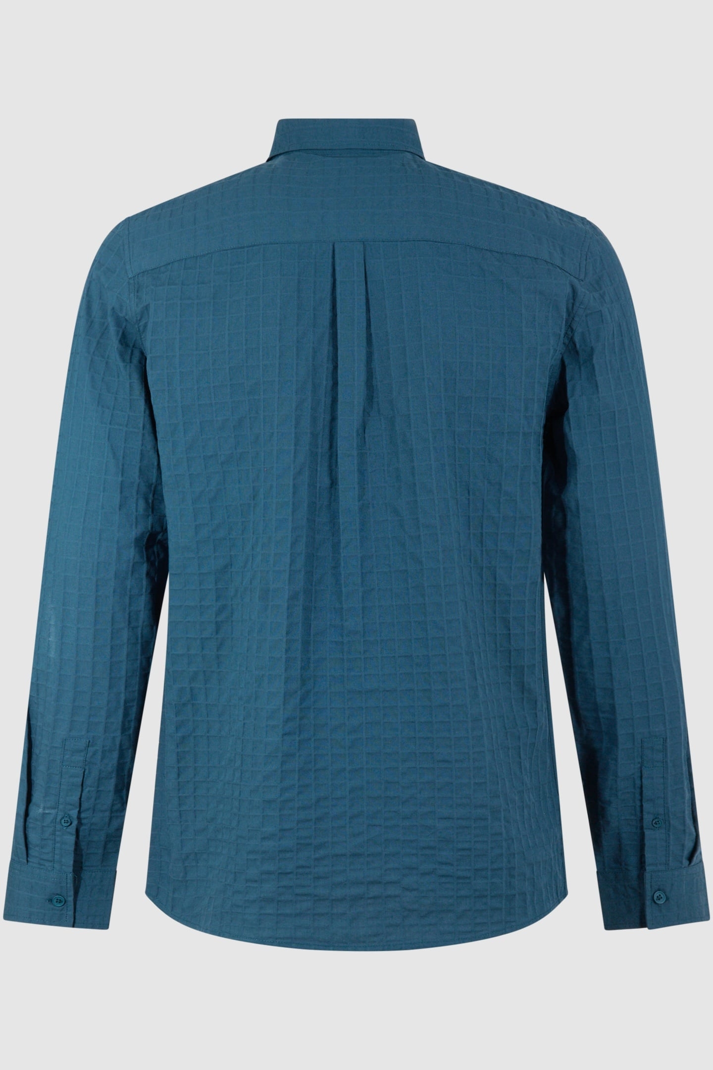 MM-SBWOVEN CUBE SHIRT DARKGREEN 4