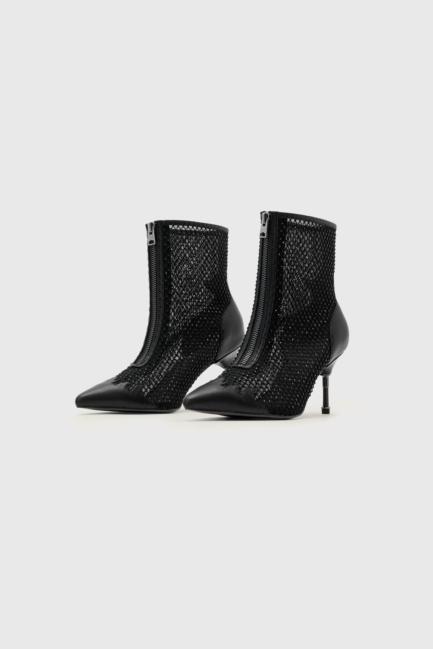 NATASHA MESH BOOT BLACK 2