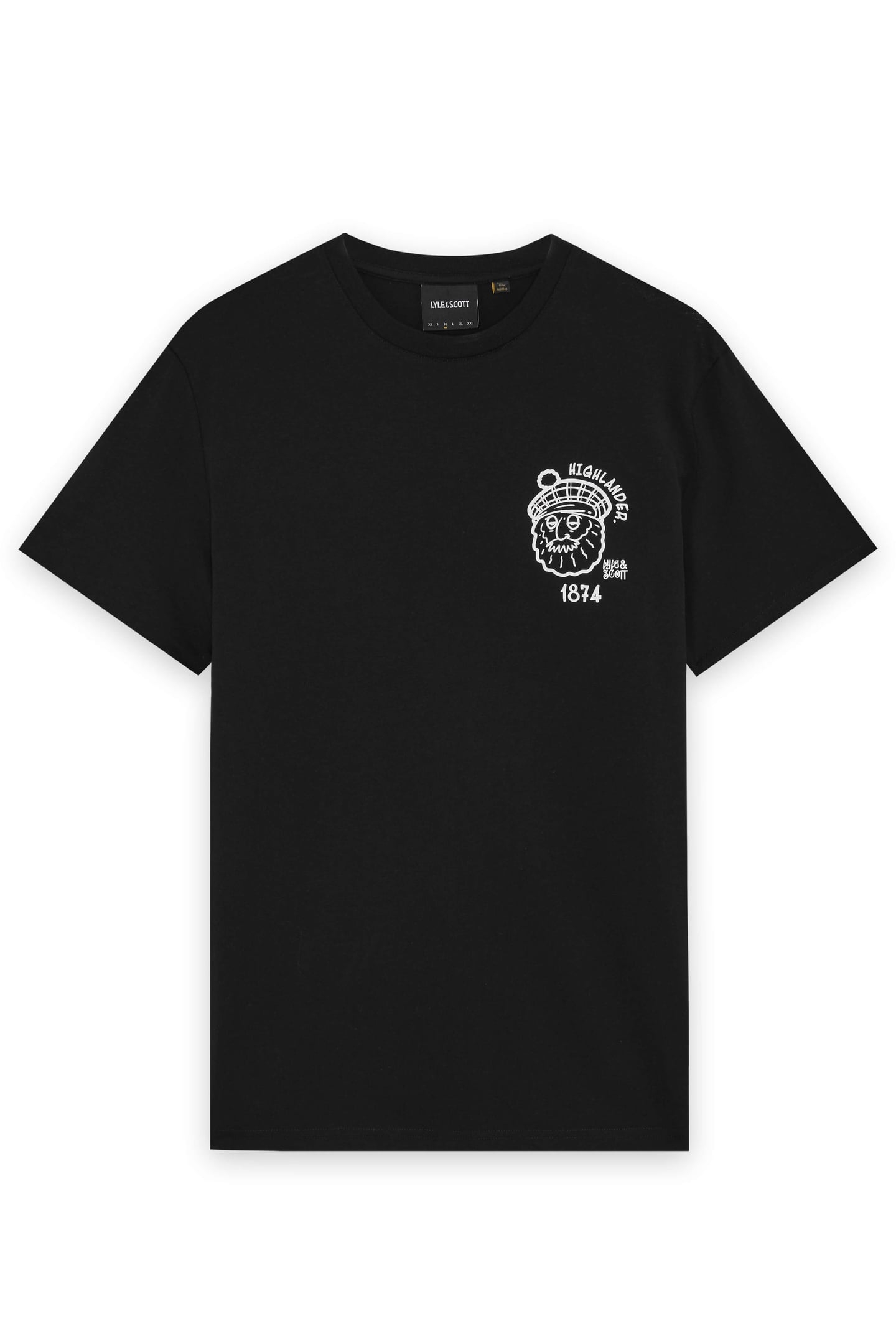 HIGHLANDER GRAPHIC T-SHIRT JET BLACK 4