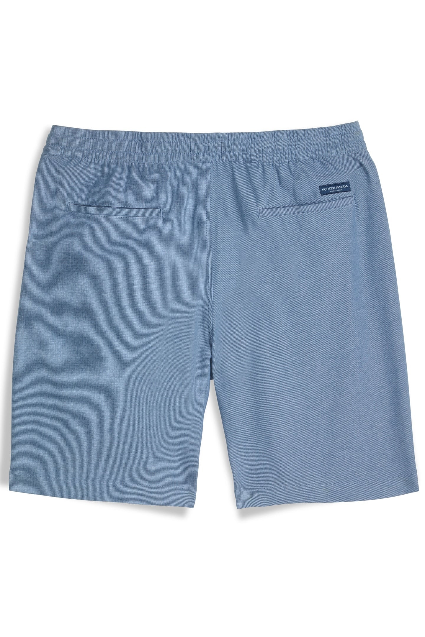 ELASTIC SHORT DARK DENIM 2