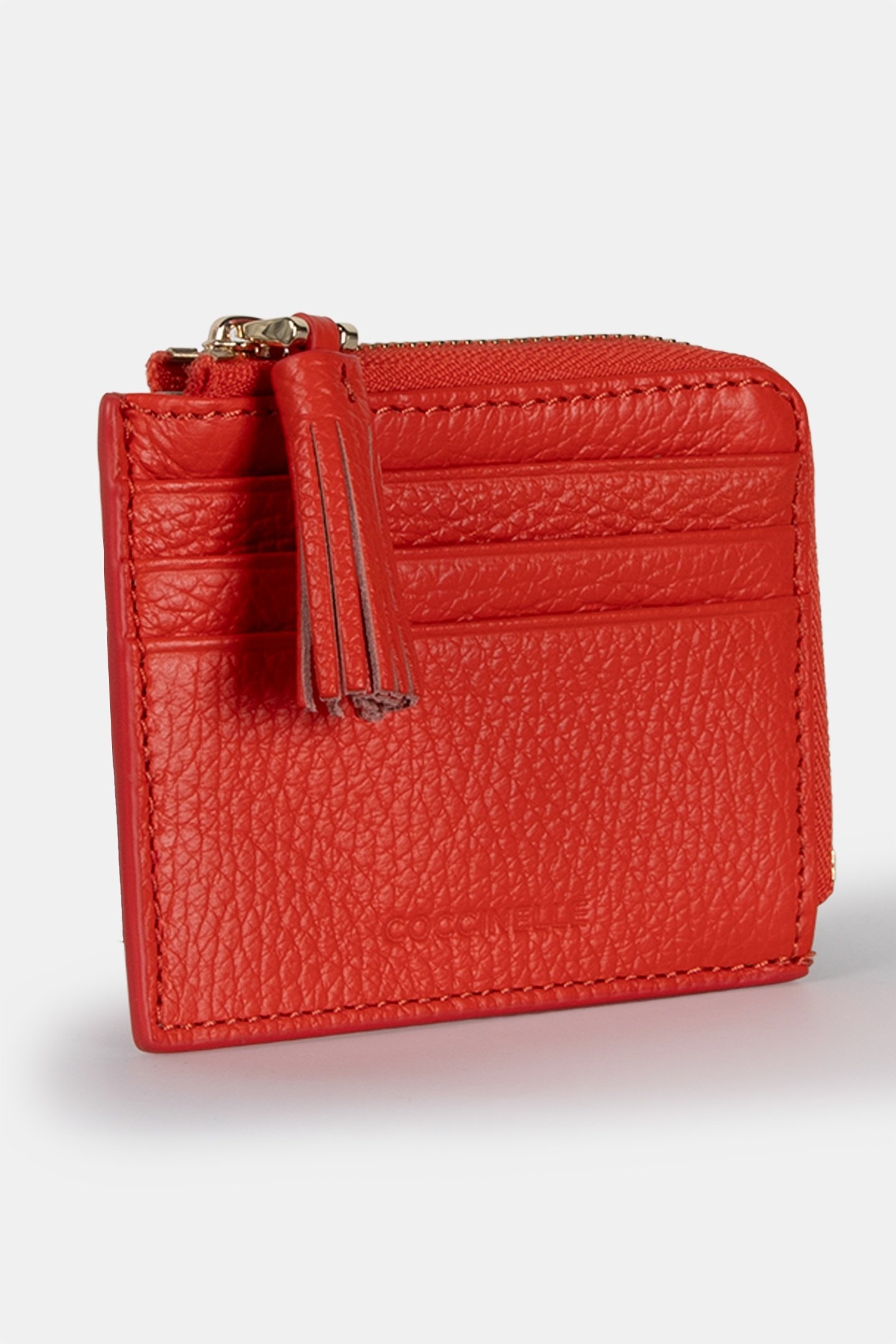 LEATHER PURSE IN RED 2