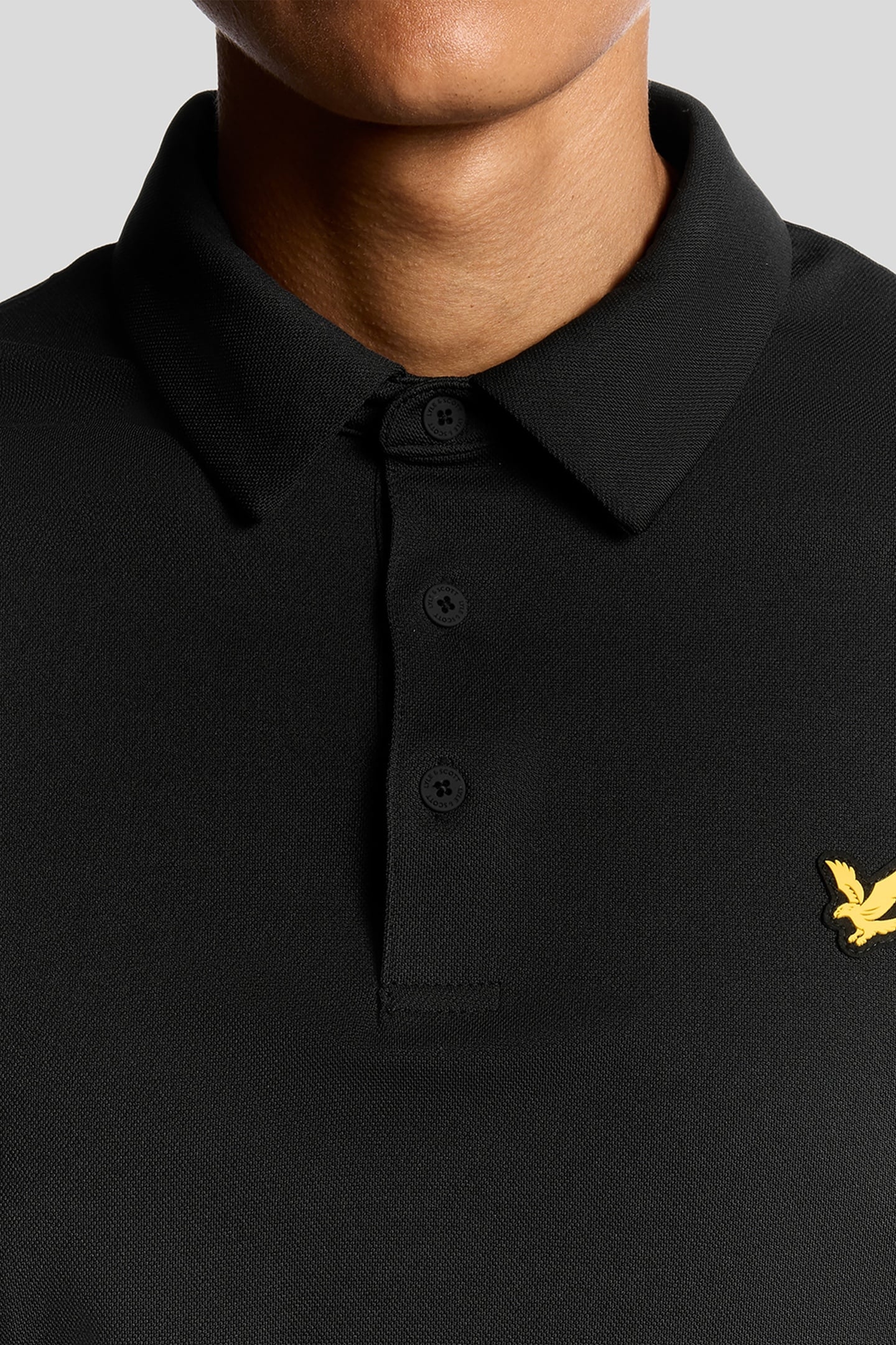 GOLF TOUR POLO SHIRT JET BLACK 5