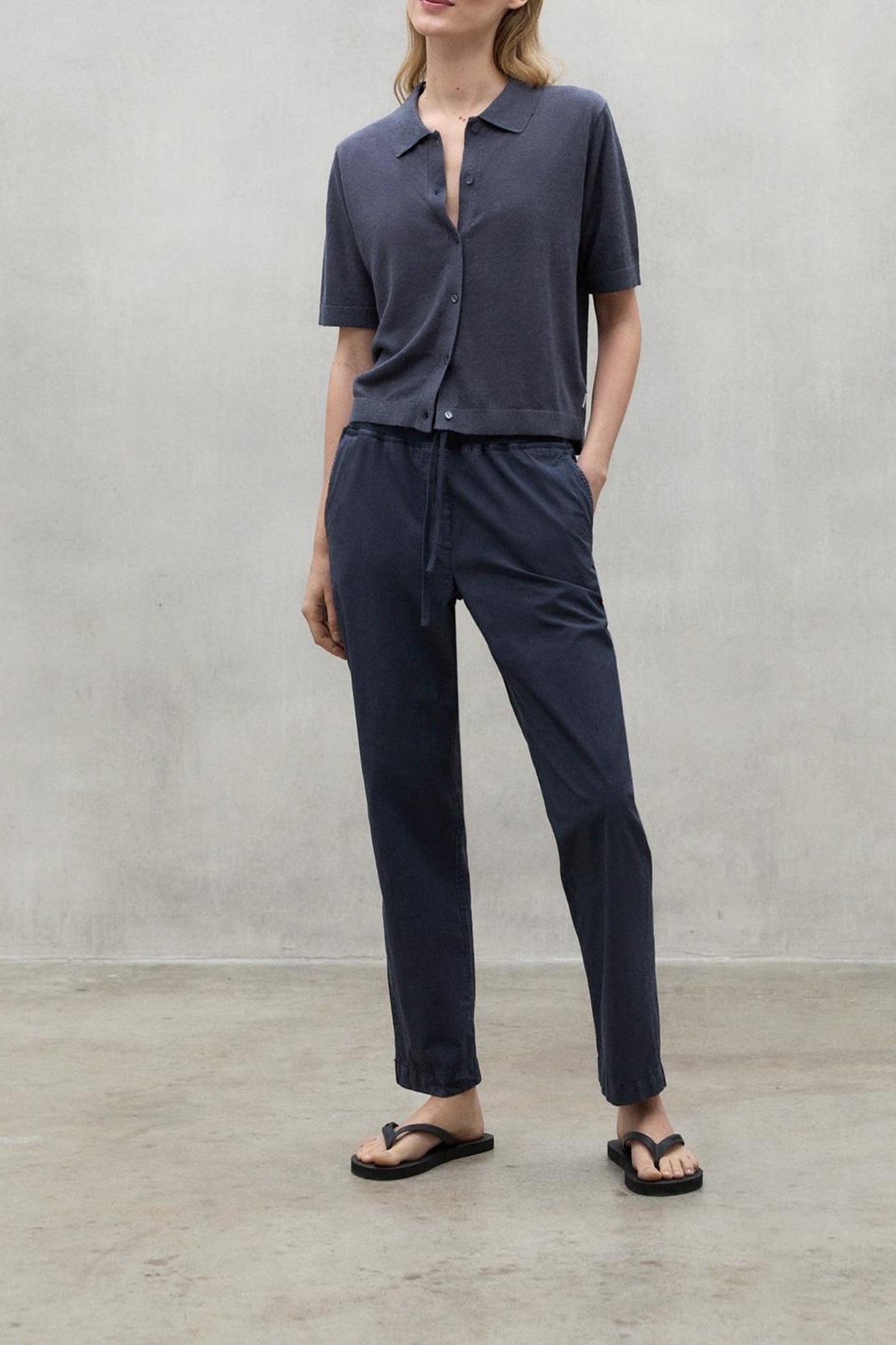 GANGESALF PANTS DEEP NAVY 2