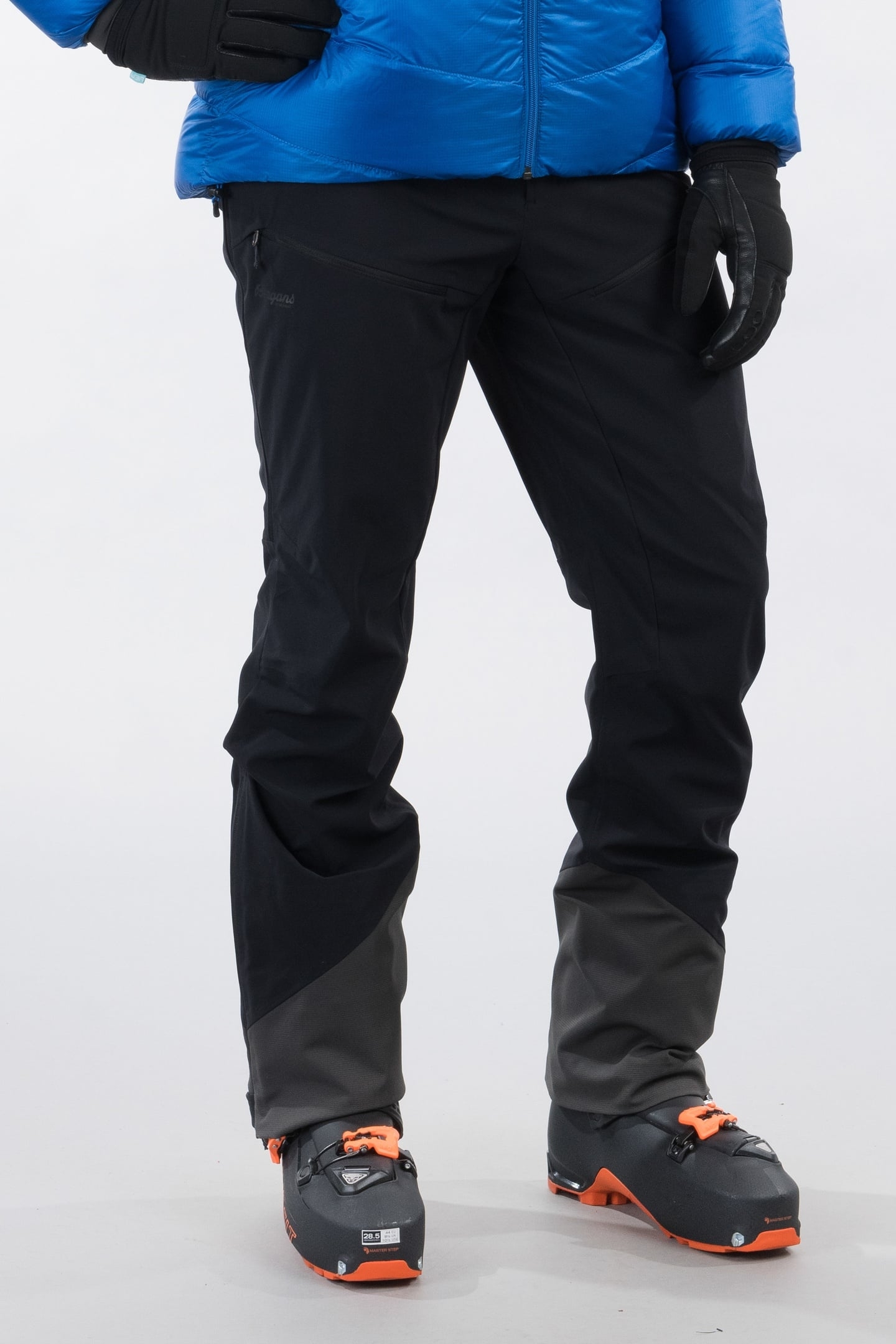 SENJA HYBRID SOFTSHELL PNT BLACK LONG 2