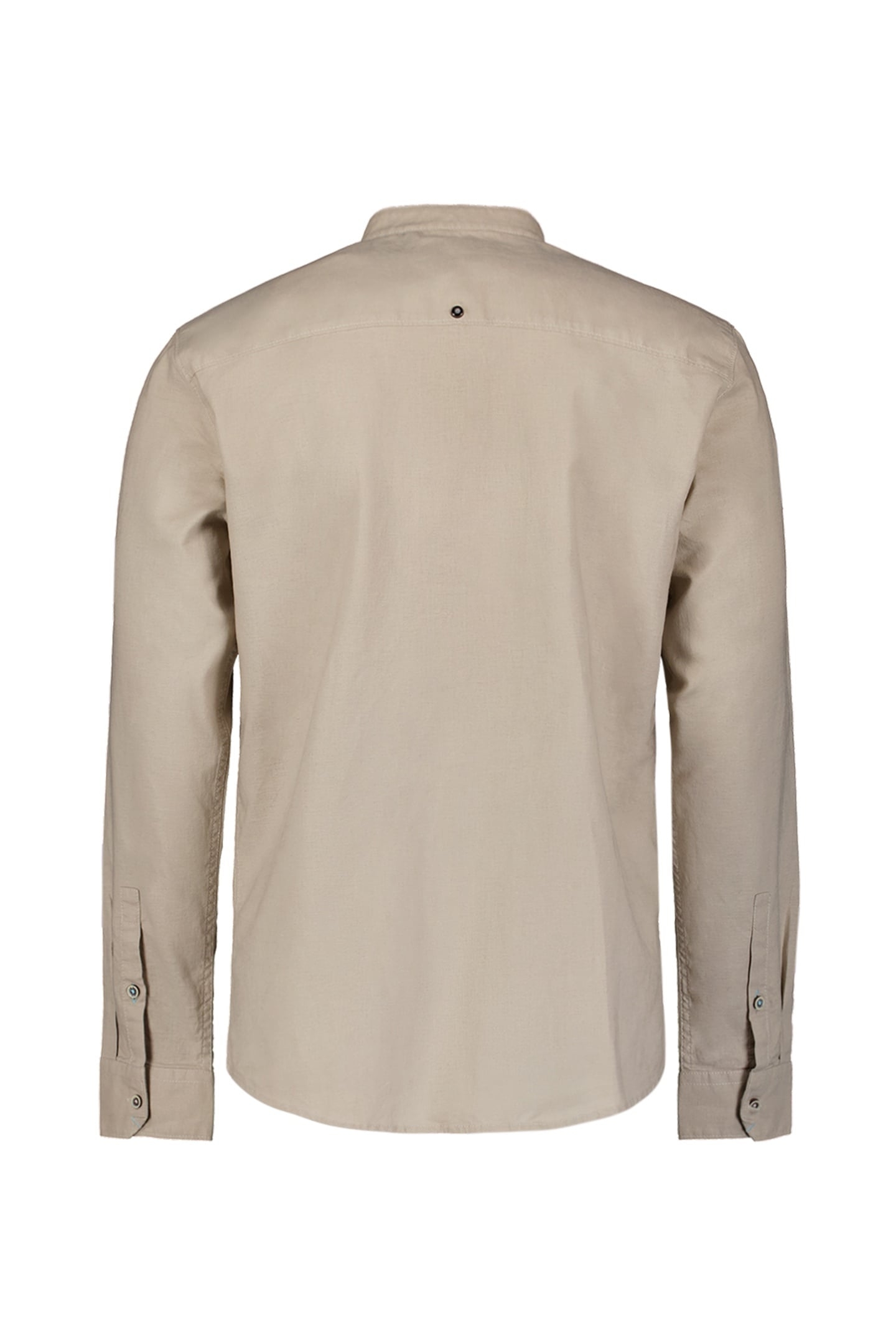 SHIRT GRANDDAD SOLID WITH LINEN LIGHT DESERT 6