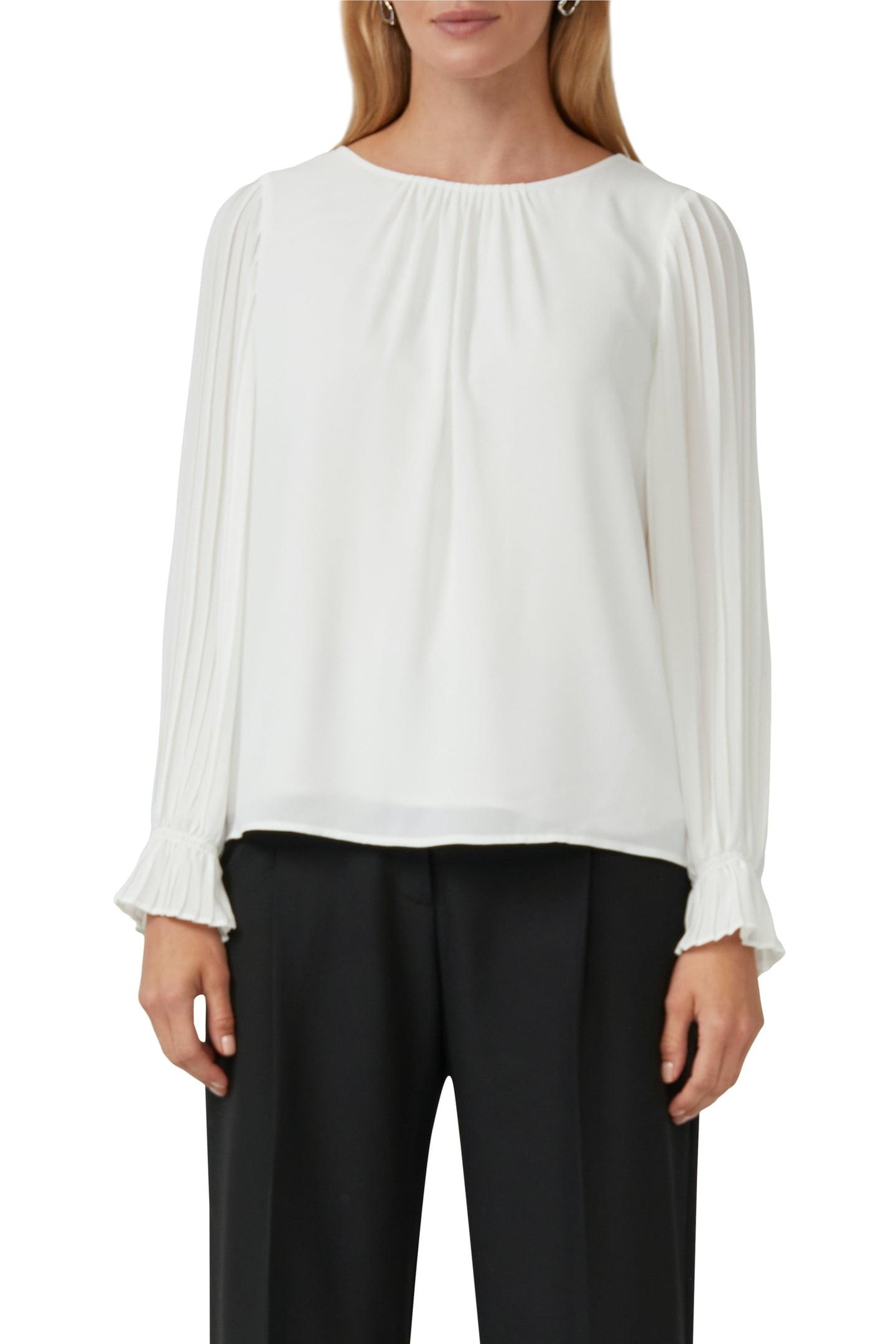 S.OLIVER BLOUSES WHITE 2