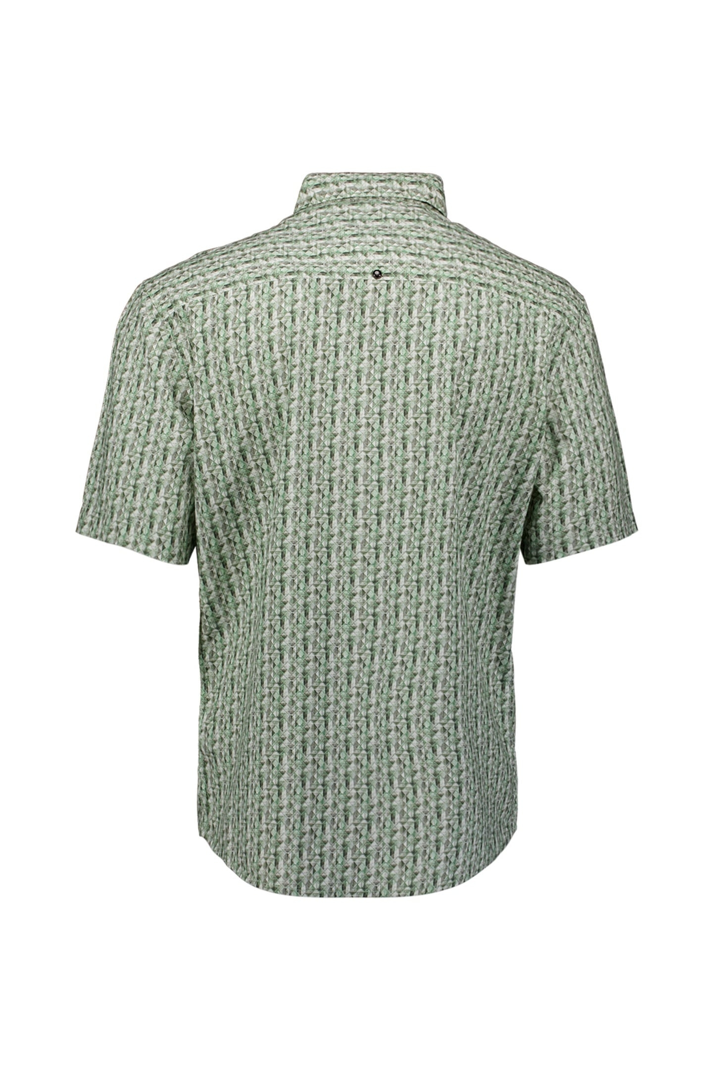 SHIRT SHORT SLEEVE ALLOVER PRINTED GREEN 2