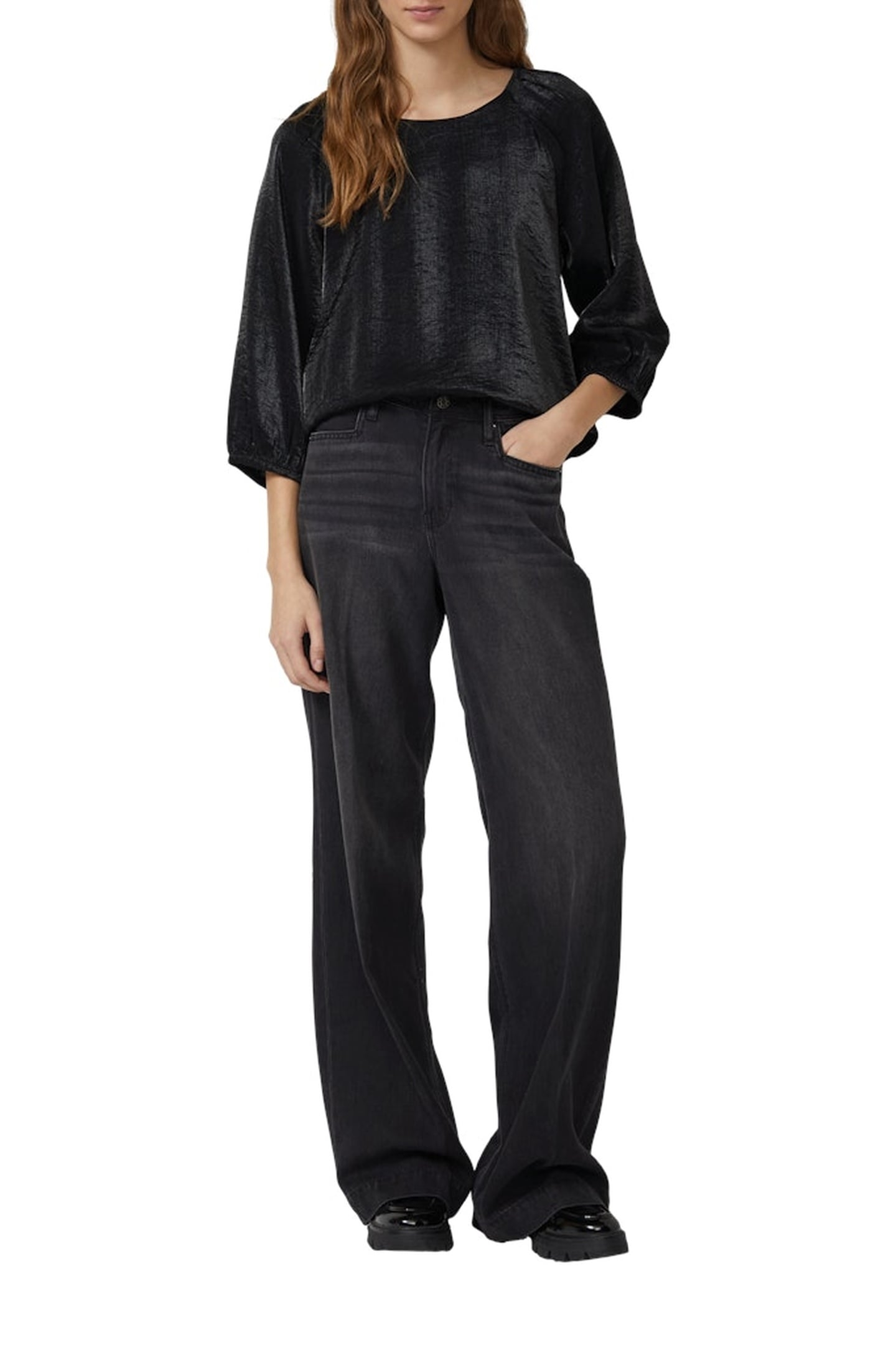 S.OLIVER BLOUSES BLACK 2