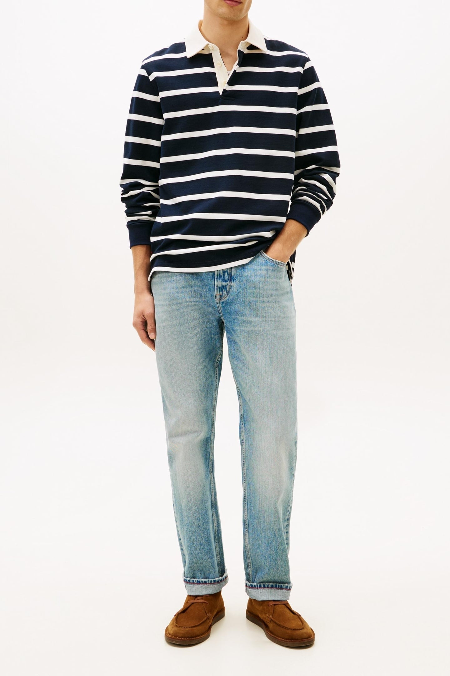 TAPERED HARLEM JEANS ROY BLUE 3