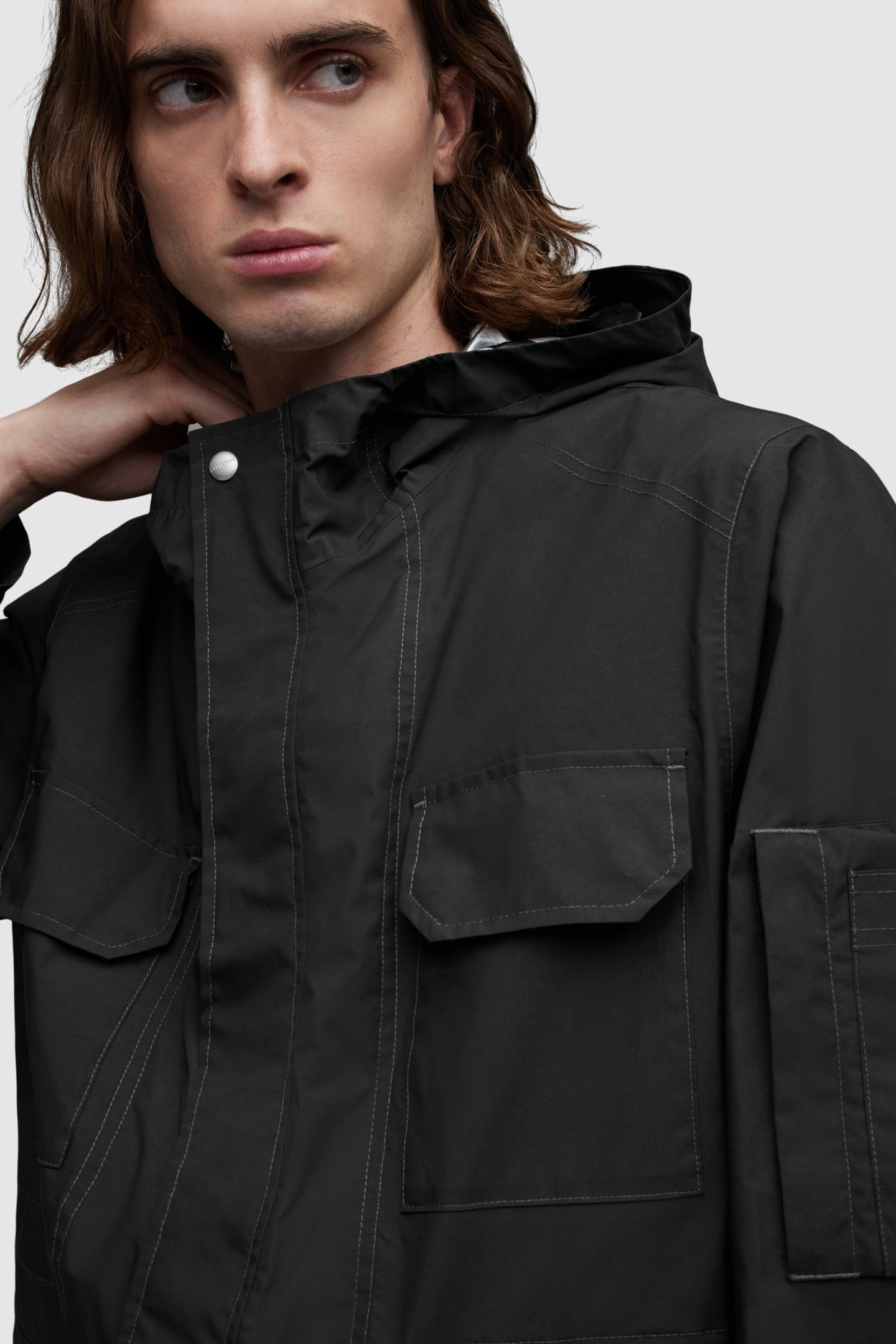 TYCHO TECH JACKET BLACK/SILVER 7