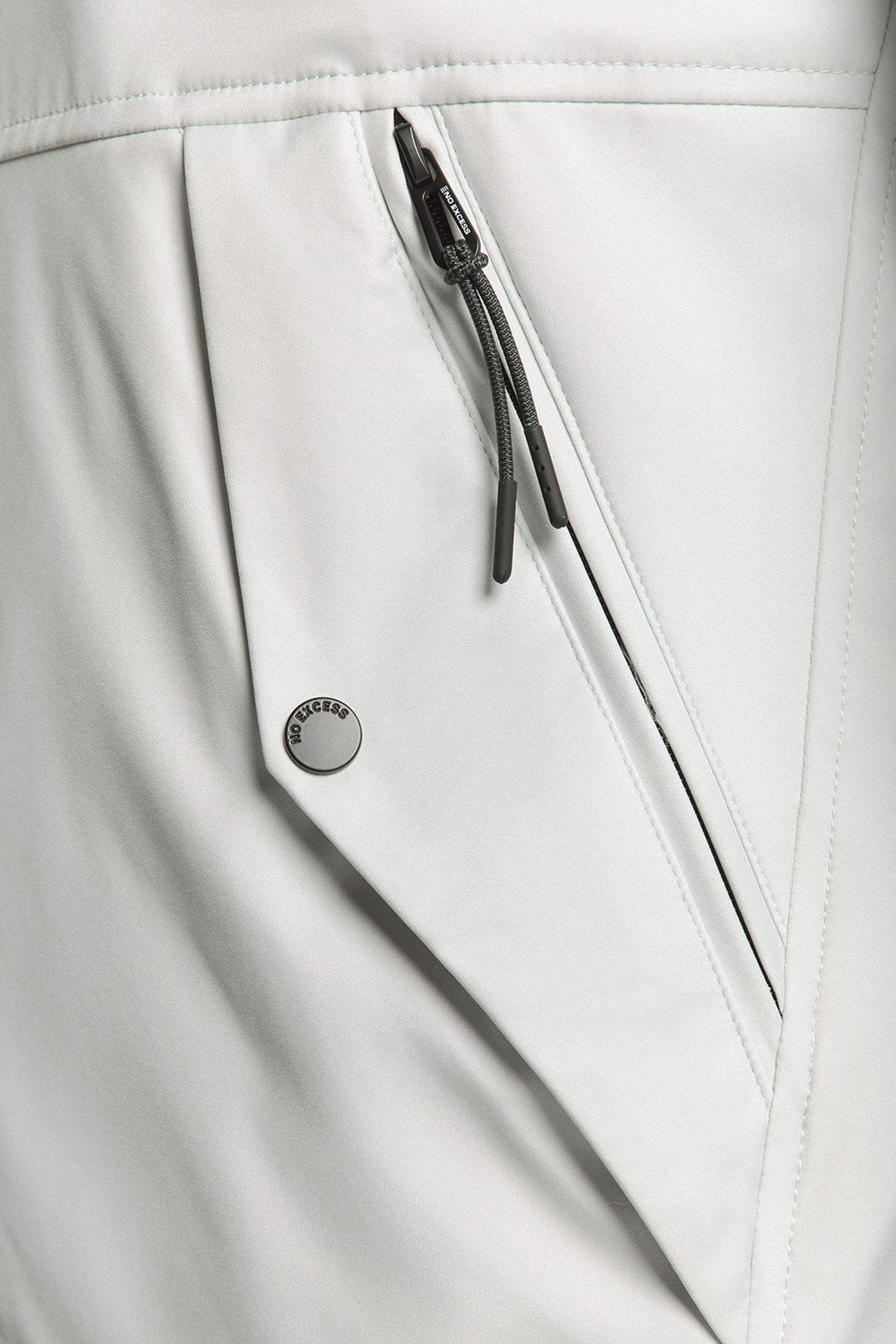 JACKET MID LONG HOOD DETACHABLE CHALK 6