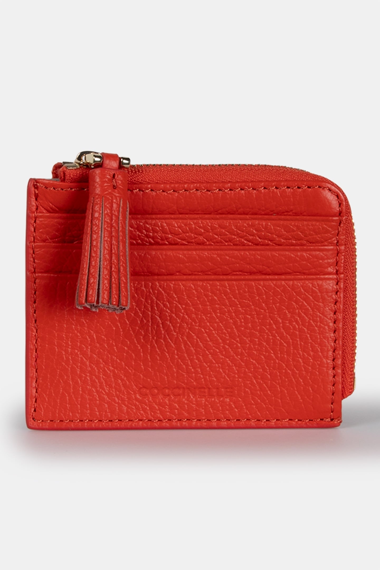 LEATHER PURSE IN RED 1