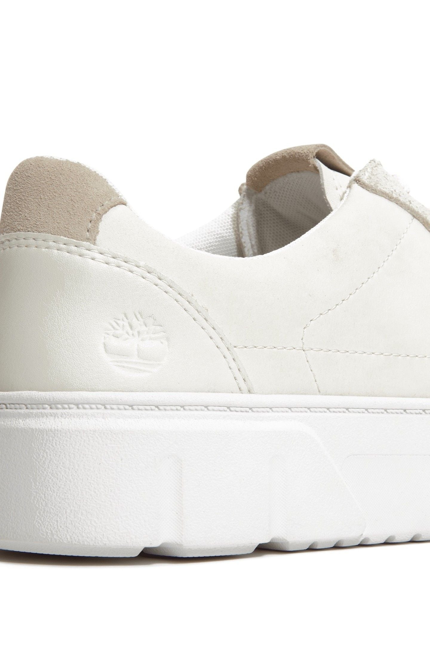 LAUREL COURT LOW LACE UP SNEAKER NATURAL LEATHER 7