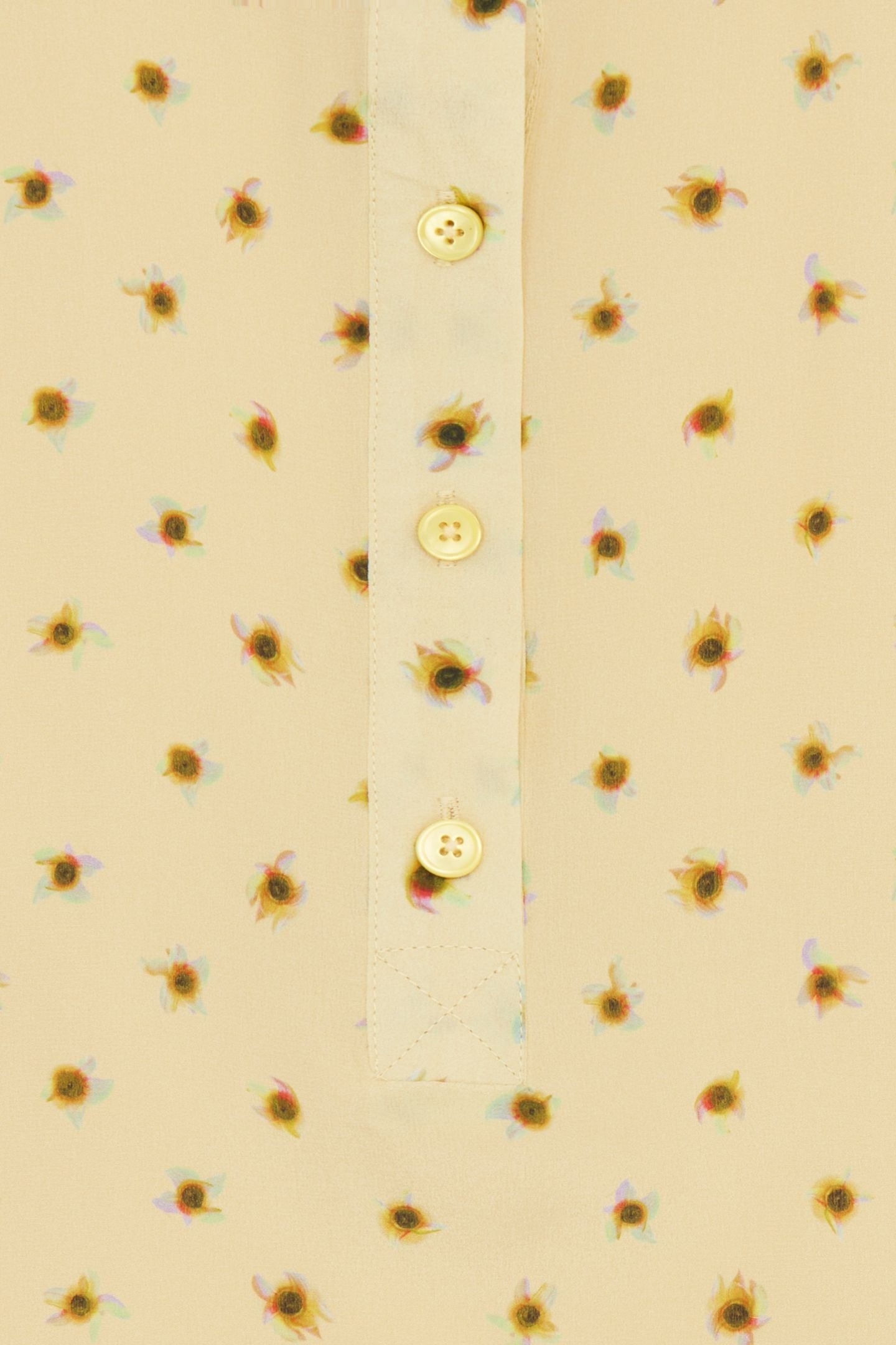 KNITTED VEST WOVEN FRONT YELLOW 5