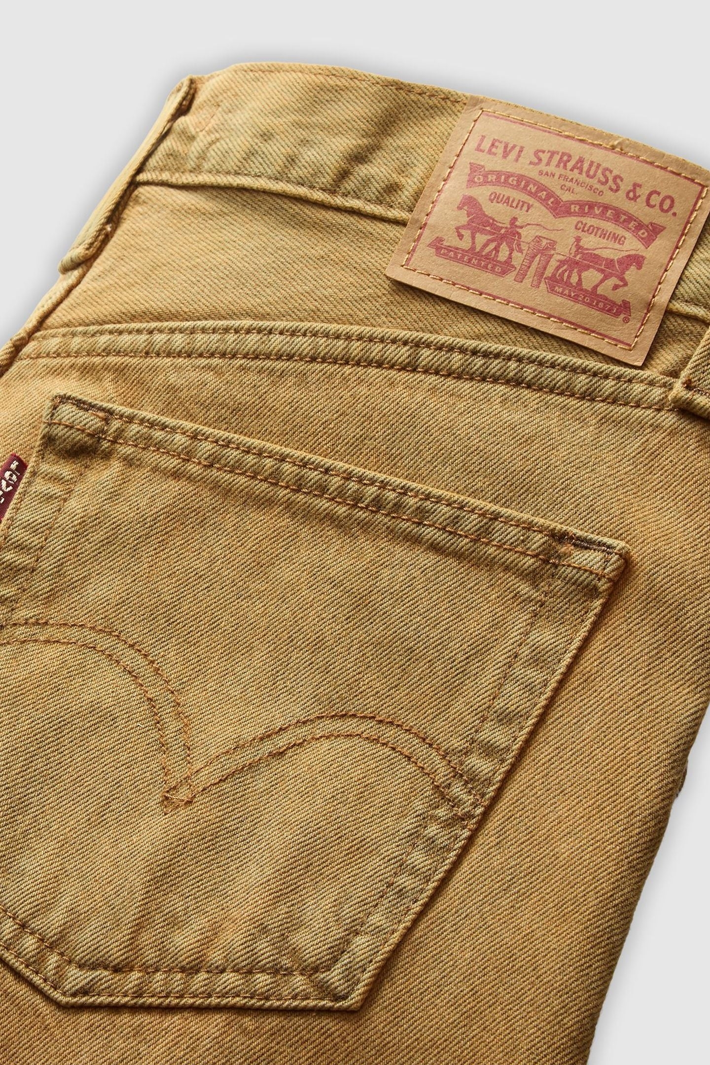 94 BAGGY WIDE LEG POOLED TOBACCO BROWN 7