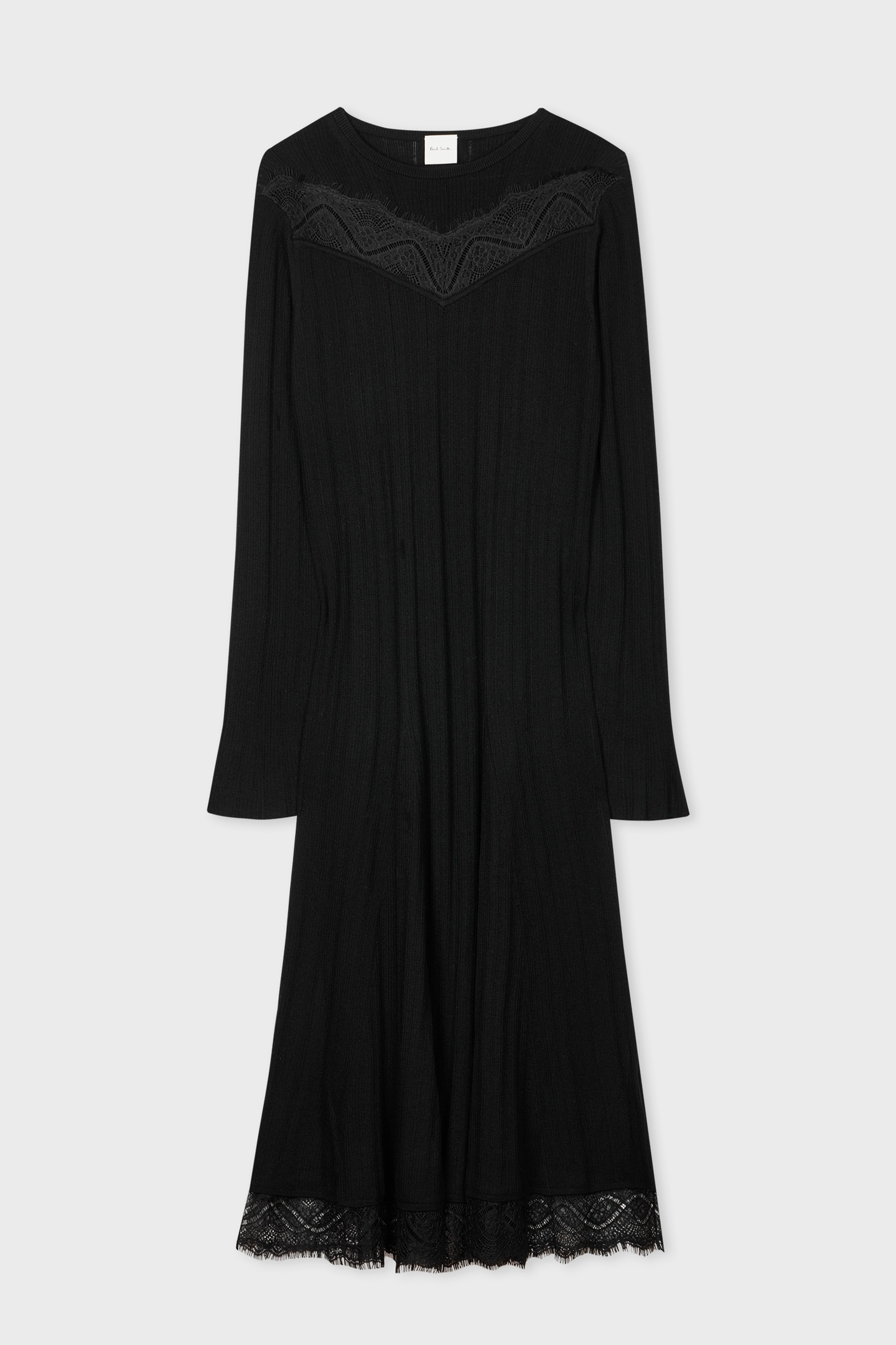 KNITTED DRESS BLACK 5