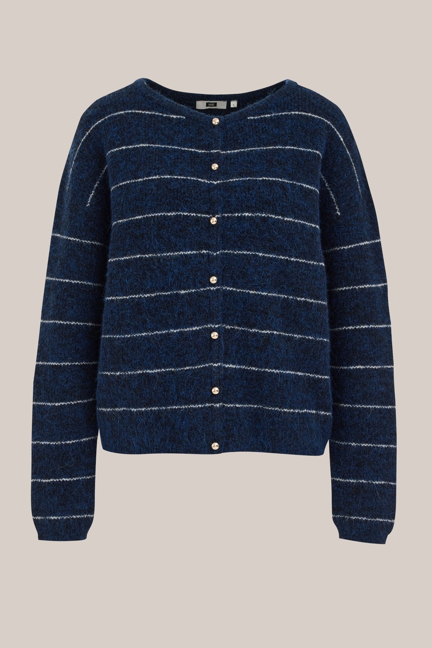 KNITTED CARDIGAN DARK BLUE 4