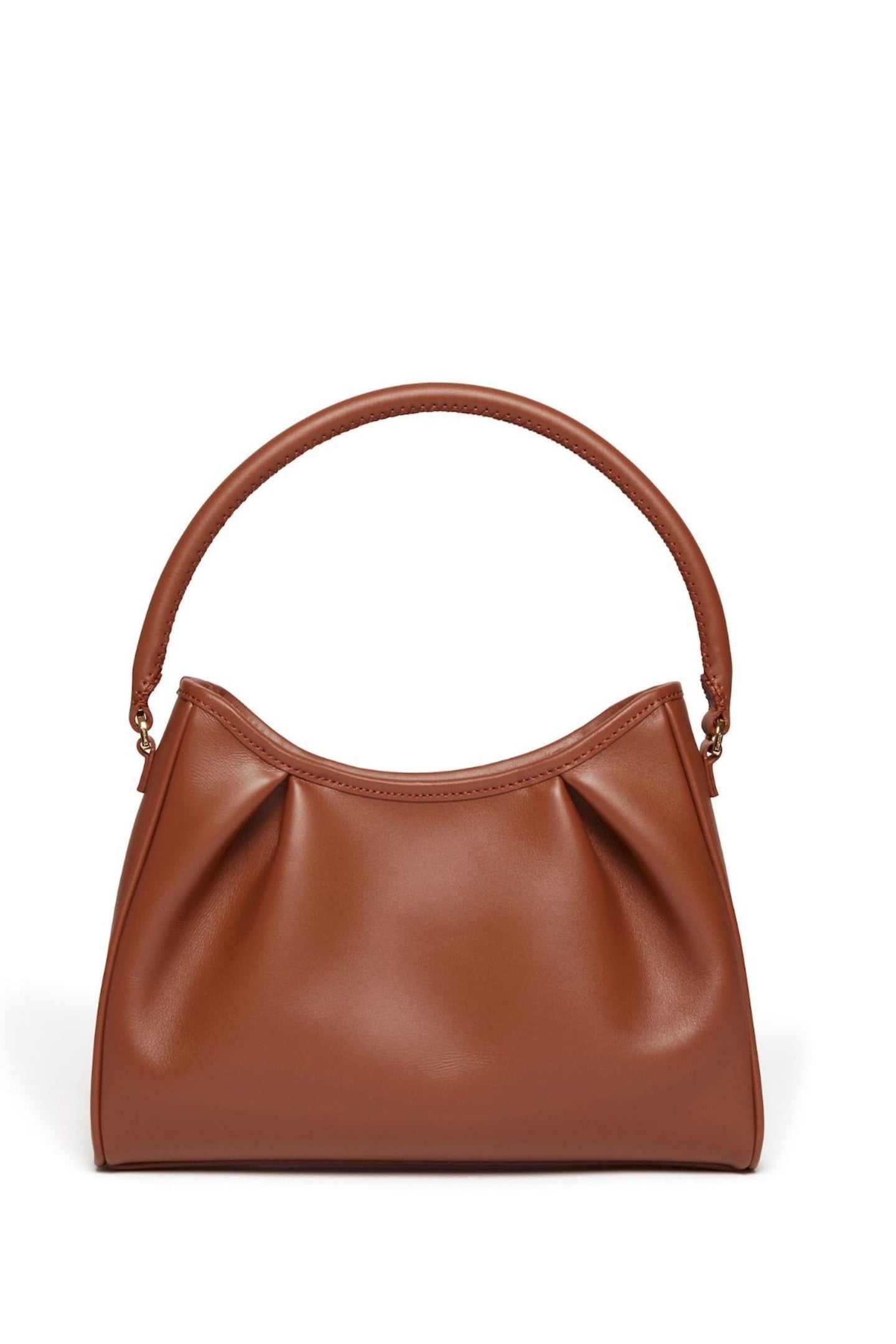 LARGE DIMPLE LEATHER COGNAC 1